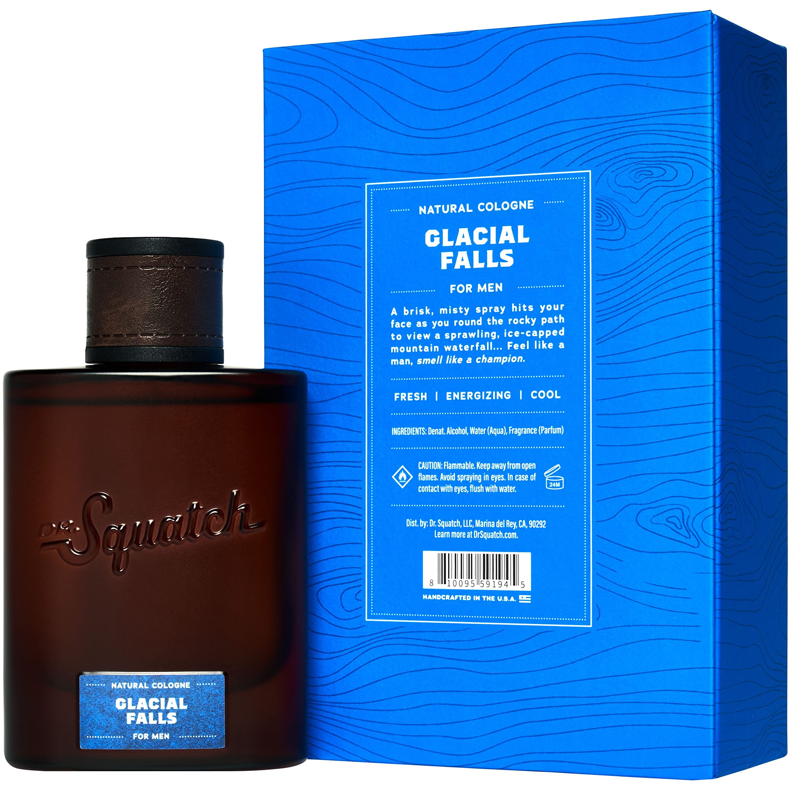 Foto 3 pulgar | Colonia Dr. Squatch Glacial Falls Para Hombre, 100 Ml, Natural - Venta Internacional.