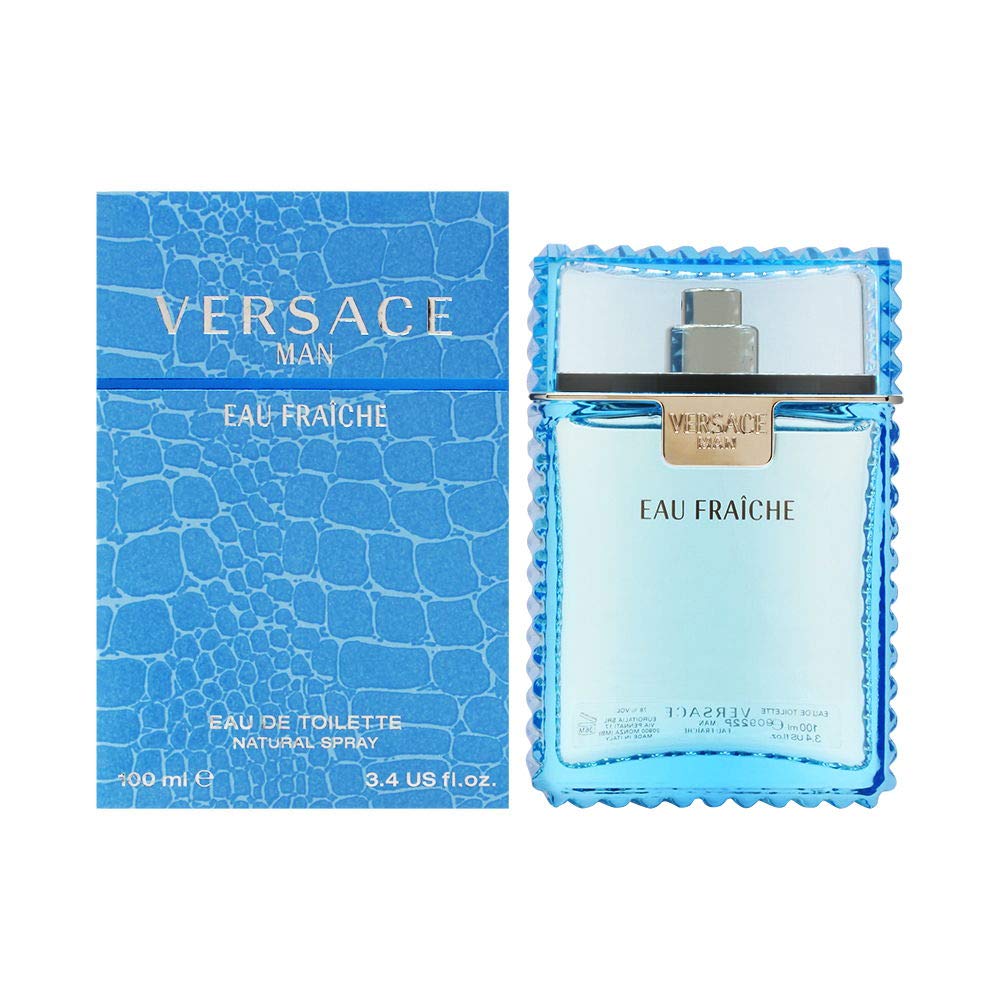 Perfume Versace Man Eau Fraiche Eau De Toilette Para Hombre, 100 Ml - Venta Internacional.
