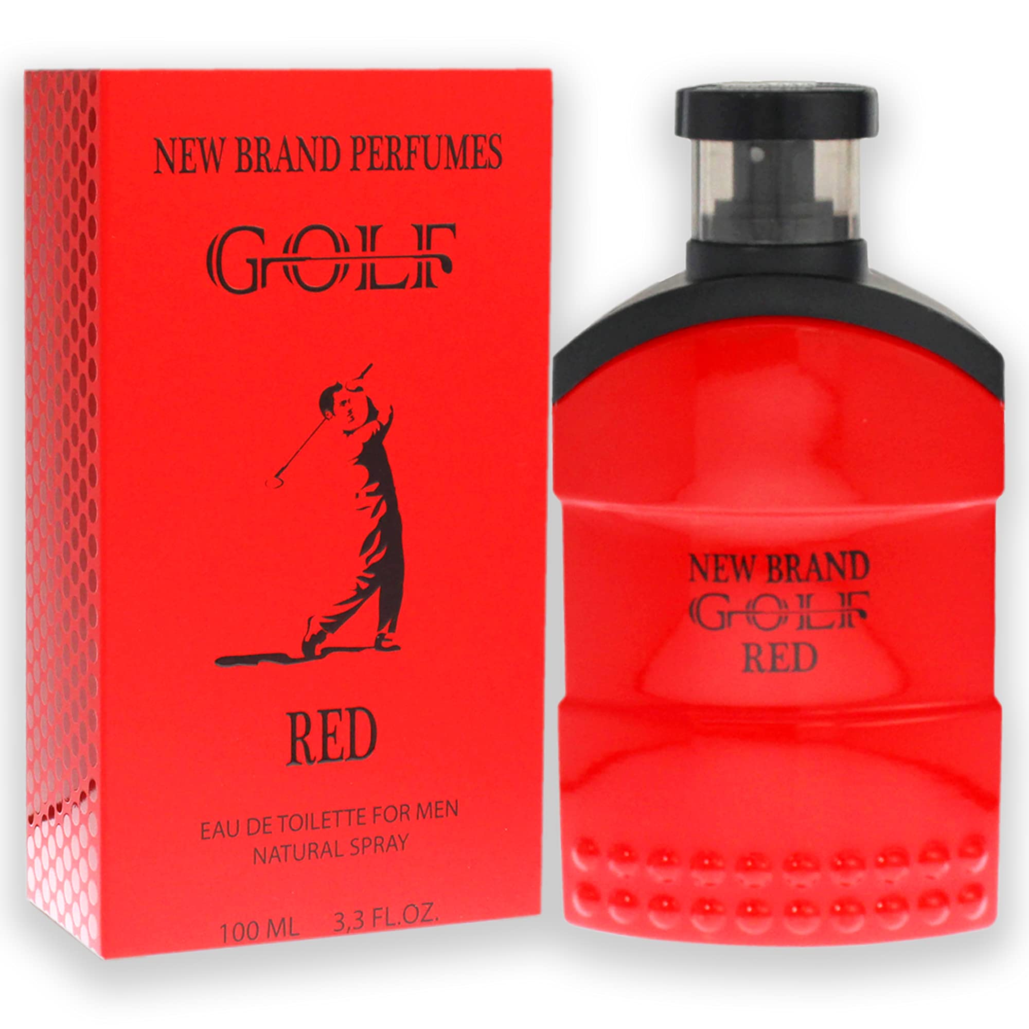 Foto 3 | Perfume New Brand Golf Red Edt En Aerosol Para Hombre, 100 Ml - Venta Internacional.