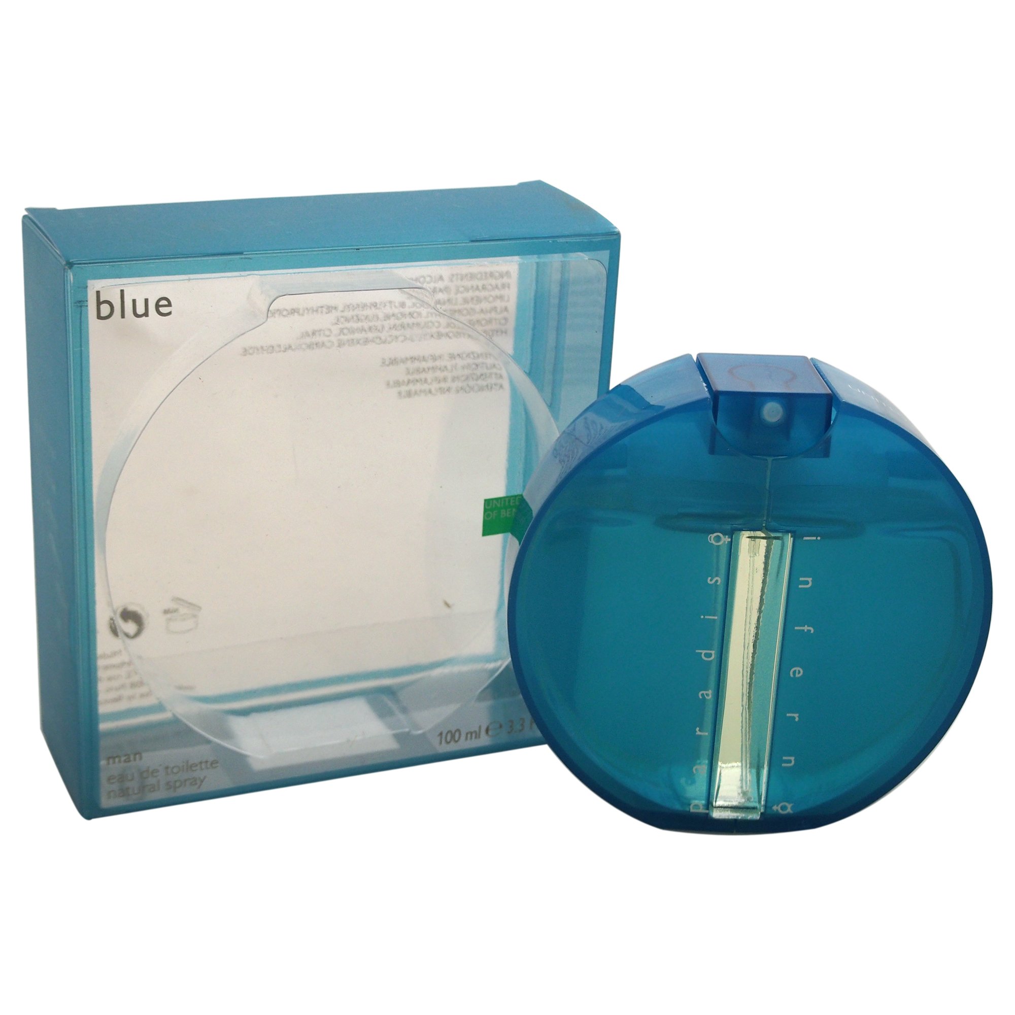 Foto 2 pulgar | Perfume United Colors Of Benetton Paradiso Inferno Blue Eau de Toilette 100 ml - Venta Internacional