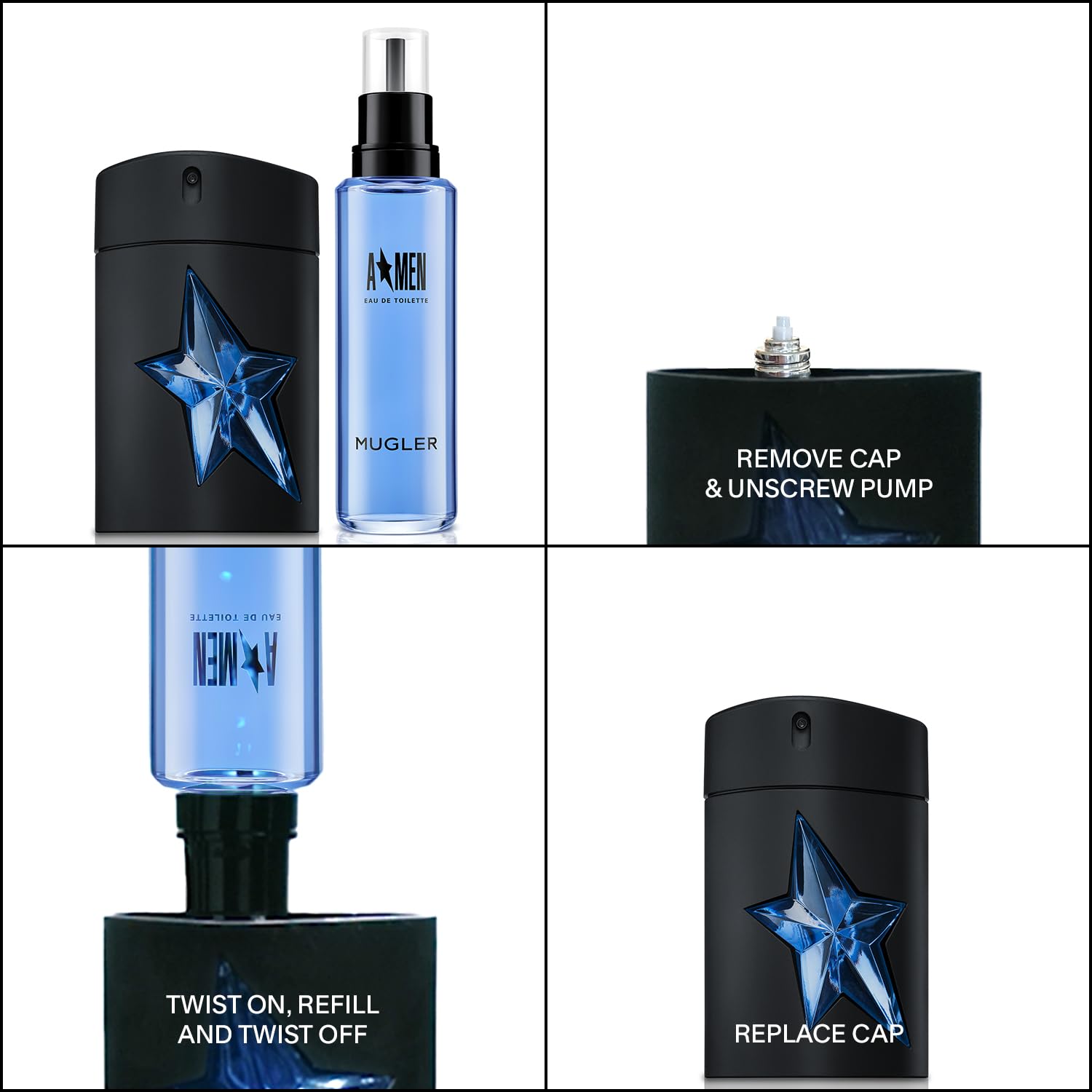Foto 7 pulgar | Perfume Mugler A*men Eau De Toilette Refill, 100 Ml, Para Hombre - Venta Internacional.