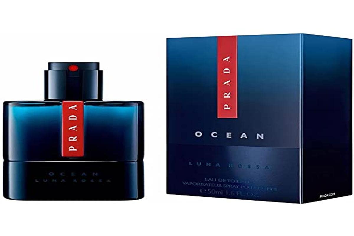 Perfume Prada Luna Rossa Ocean Eau de Toilette 50 ml para Hombre - Venta Internacional