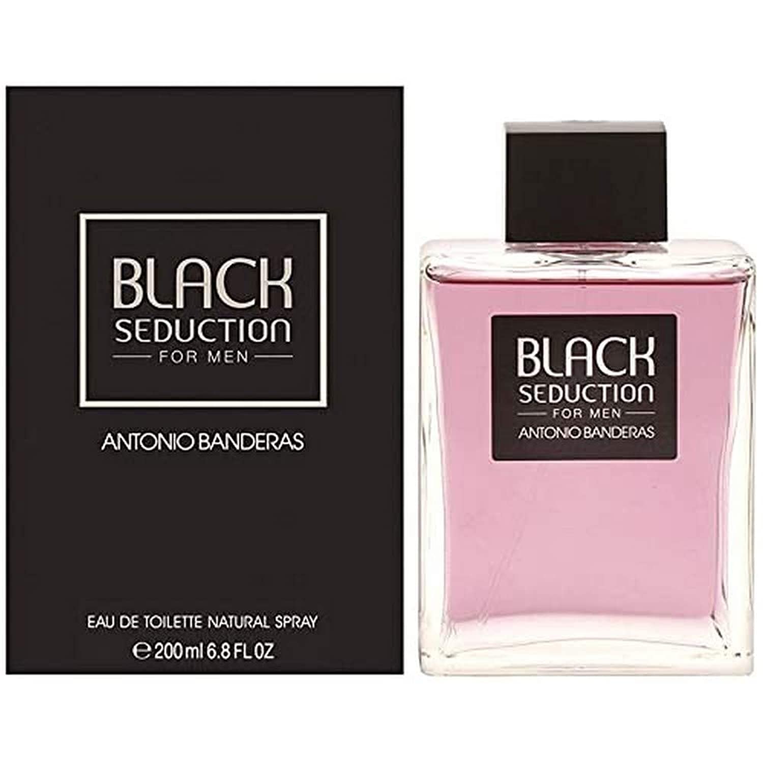 Perfume Antonio Banderas Black Seduction Eau De Toilette 200 Ml - Venta Internacional.