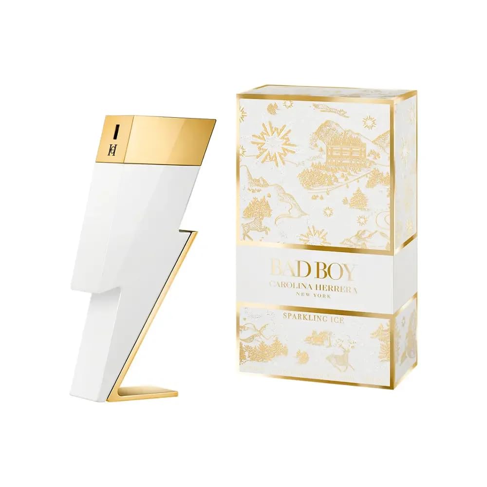 Perfume Carolina Herrera Bad Boy Sparkling Ice 100 Ml - Venta Internacional
