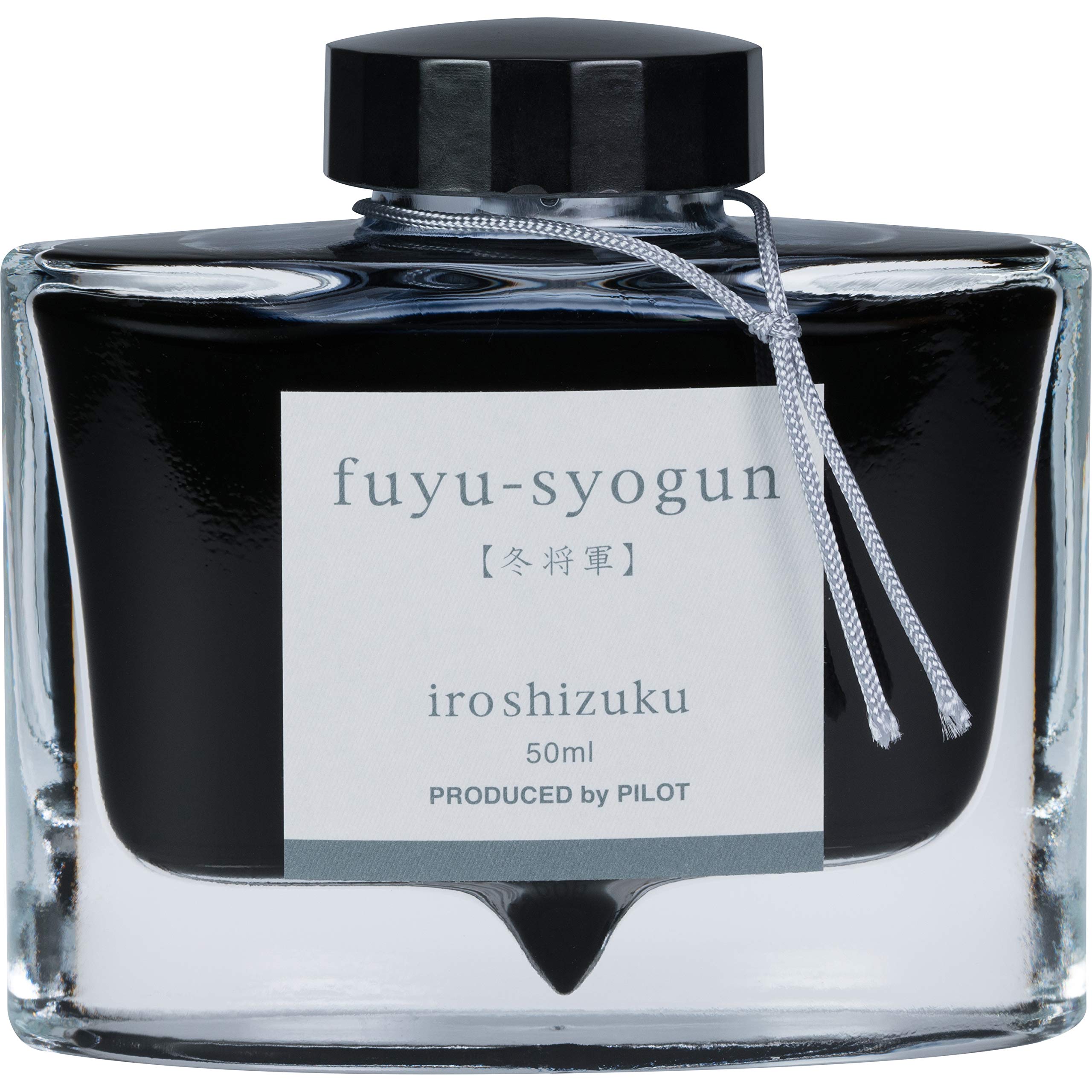 Pluma Estilográfica Ink Pilot Iroshizuku Fuyu-syogun, 50 Ml, Color Gris Frío - Venta Internacional.