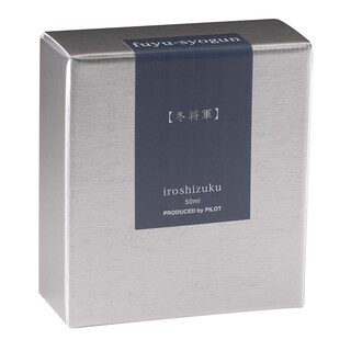 Foto 2 | Pluma Estilográfica Ink Pilot Iroshizuku Fuyu-syogun, 50 Ml, Color Gris Frío - Venta Internacional.