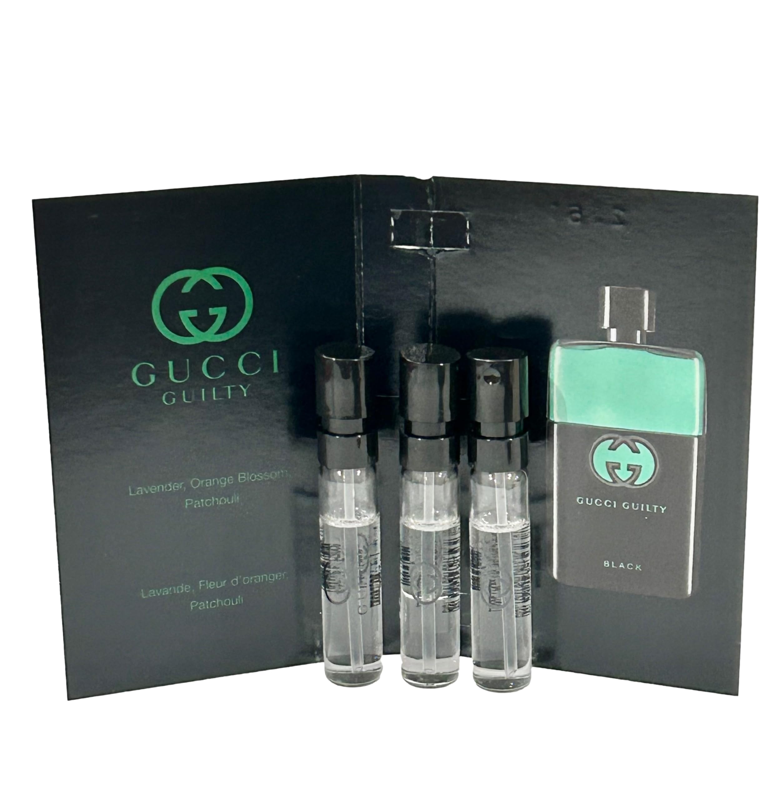 Foto 3 pulgar | Perfume Guilty Black Edt Spray Para Hombre, 1,5 Ml, Tamaño De Viaje - Venta Internacional.