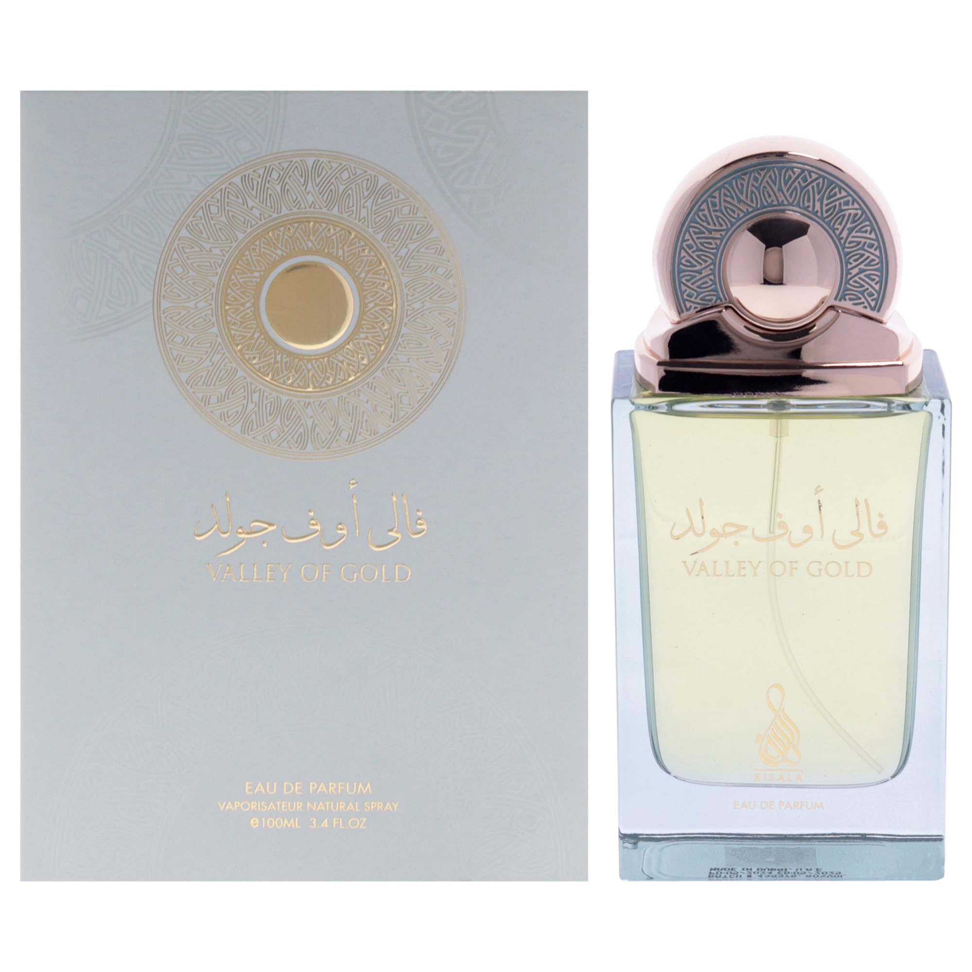 Perfume Risala Valley Of Gold Eau De Parfum 100 Ml Para Hombre - Venta Internacional.