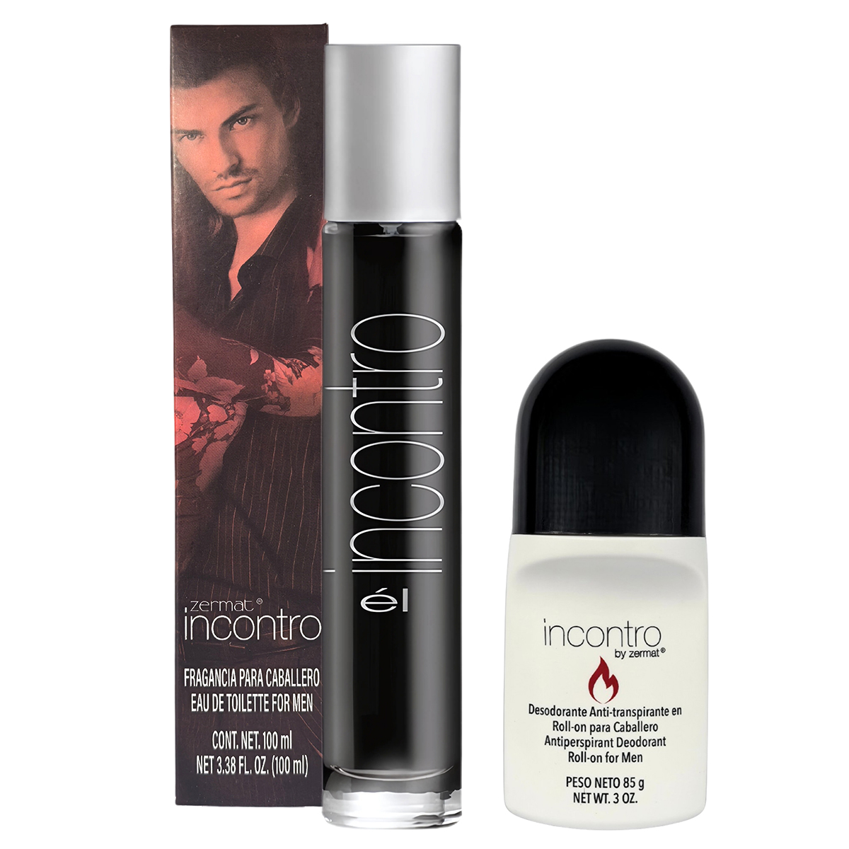 Foto 2 | Perfume Zermat Incontro paquete con Desodorante para Hombre