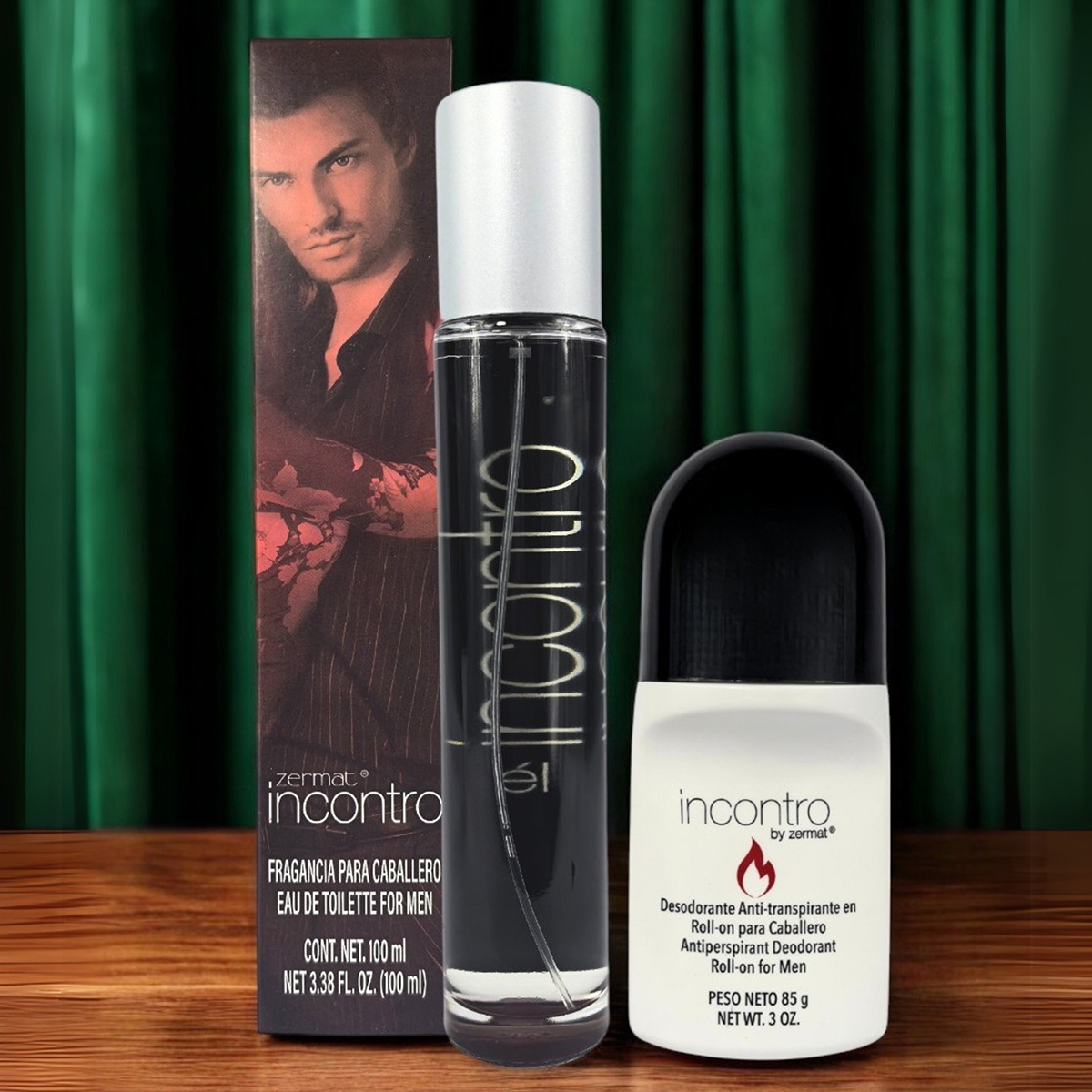 Foto 5 pulgar | Perfume Zermat Incontro paquete con Desodorante para Hombre