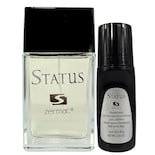 Paquete Perfume Zermat Status 100ml Caballero + Desodorante