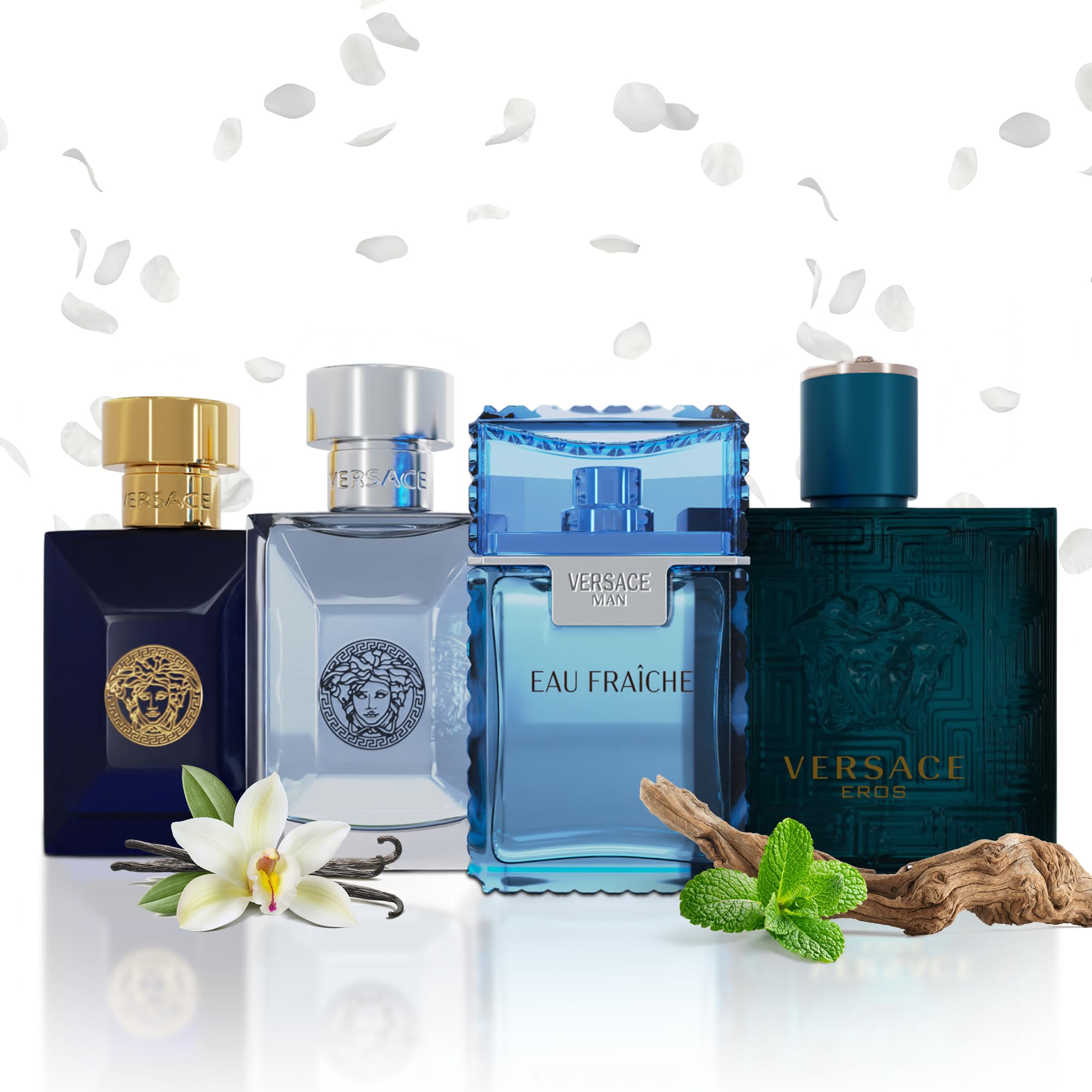 Foto 5 pulgar | Set De Perfume Versace Cologne Para Hombre Eros, Pour Homme, Dylan Blue - Venta Internacional.