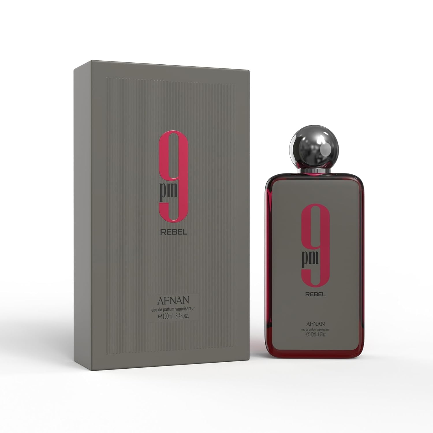 Foto 4 pulgar | Perfume Afnan 9 Pm Rebel Eau De Parfum, 100 Ml, Para Hombre Y Mujer - Venta Internacional.