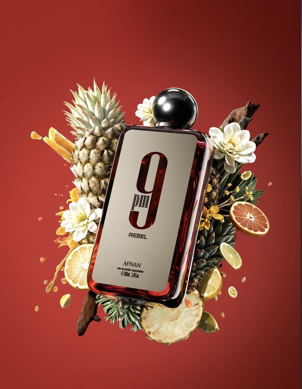 Foto 7 pulgar | Perfume Afnan 9 Pm Rebel Eau De Parfum, 100 Ml, Para Hombre Y Mujer - Venta Internacional.