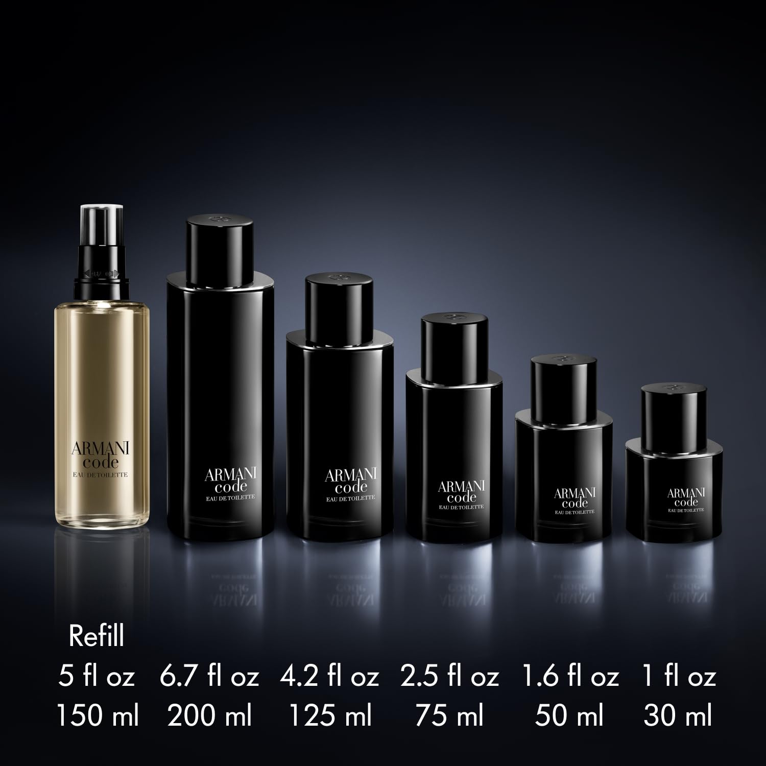 Foto 6 | Eau De Toilette De Recambio Cologne Armani Beauty Code, 150 Ml, Para Hombre - Venta Internacional.