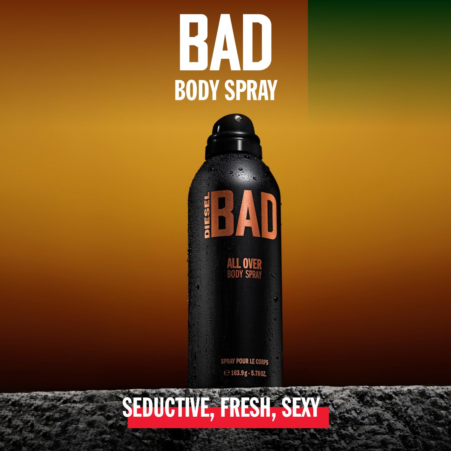 Foto 3 pulgar | Spray Corporal Desodorizante Diesel Bad para Hombres Aroma Seductor - Venta Internacional