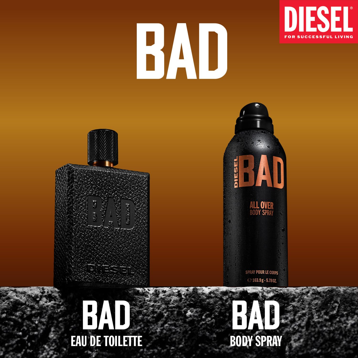 Foto 7 pulgar | Spray Corporal Desodorizante Diesel Bad para Hombres Aroma Seductor - Venta Internacional
