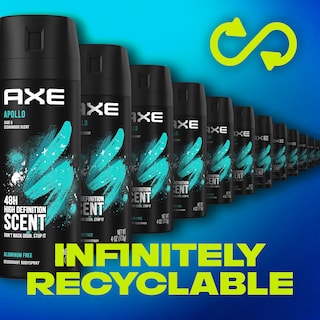 Foto 3 | Desodorante Axe Apollo Sage & Cedarwood - Venta Internacional