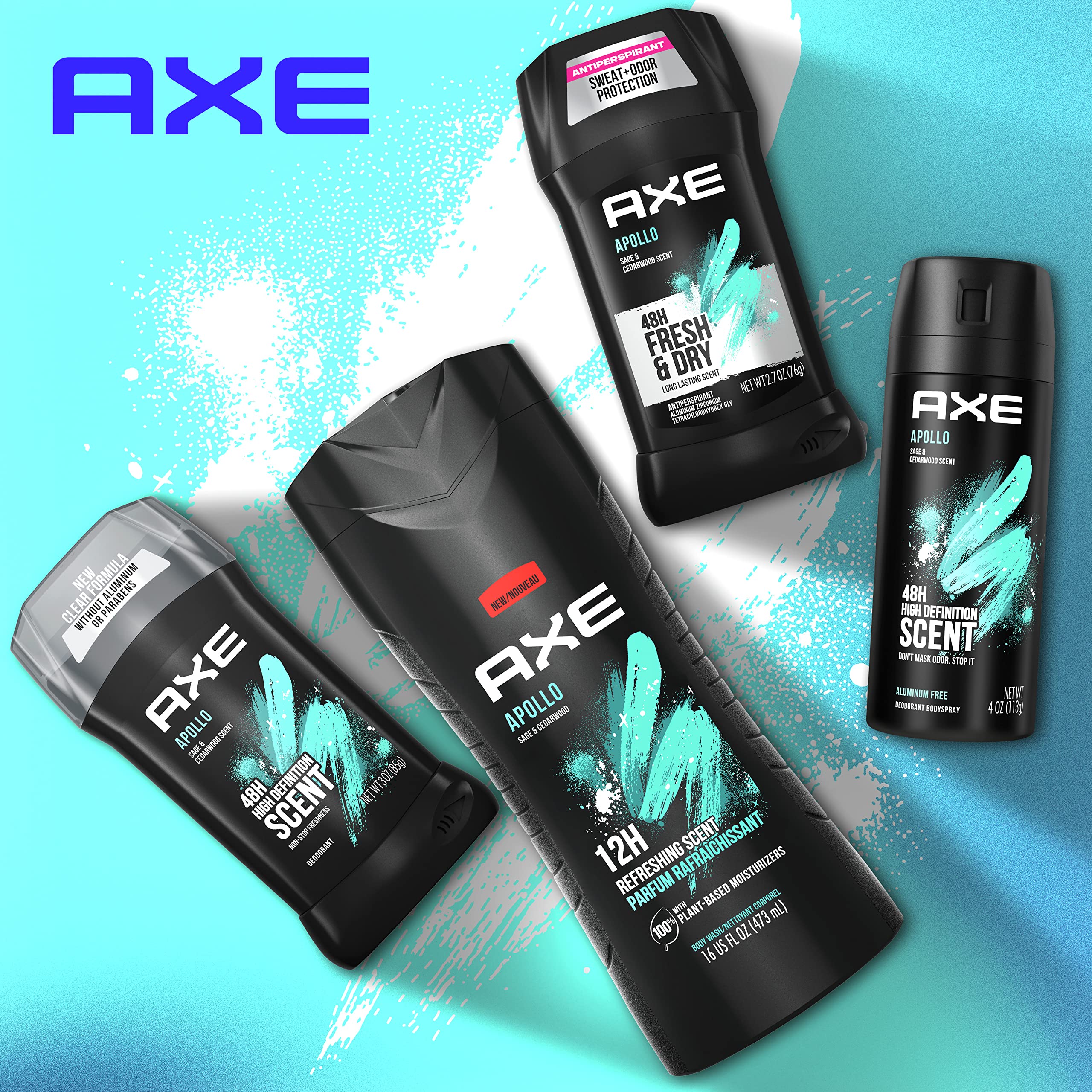 Foto 6 pulgar | Desodorante Axe Apollo Sage & Cedarwood - Venta Internacional
