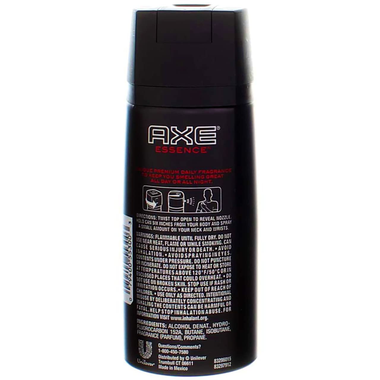Foto 5 pulgar | Spray Corporal Axe Essence Para Hombre 120 Ml - Venta Internacional.