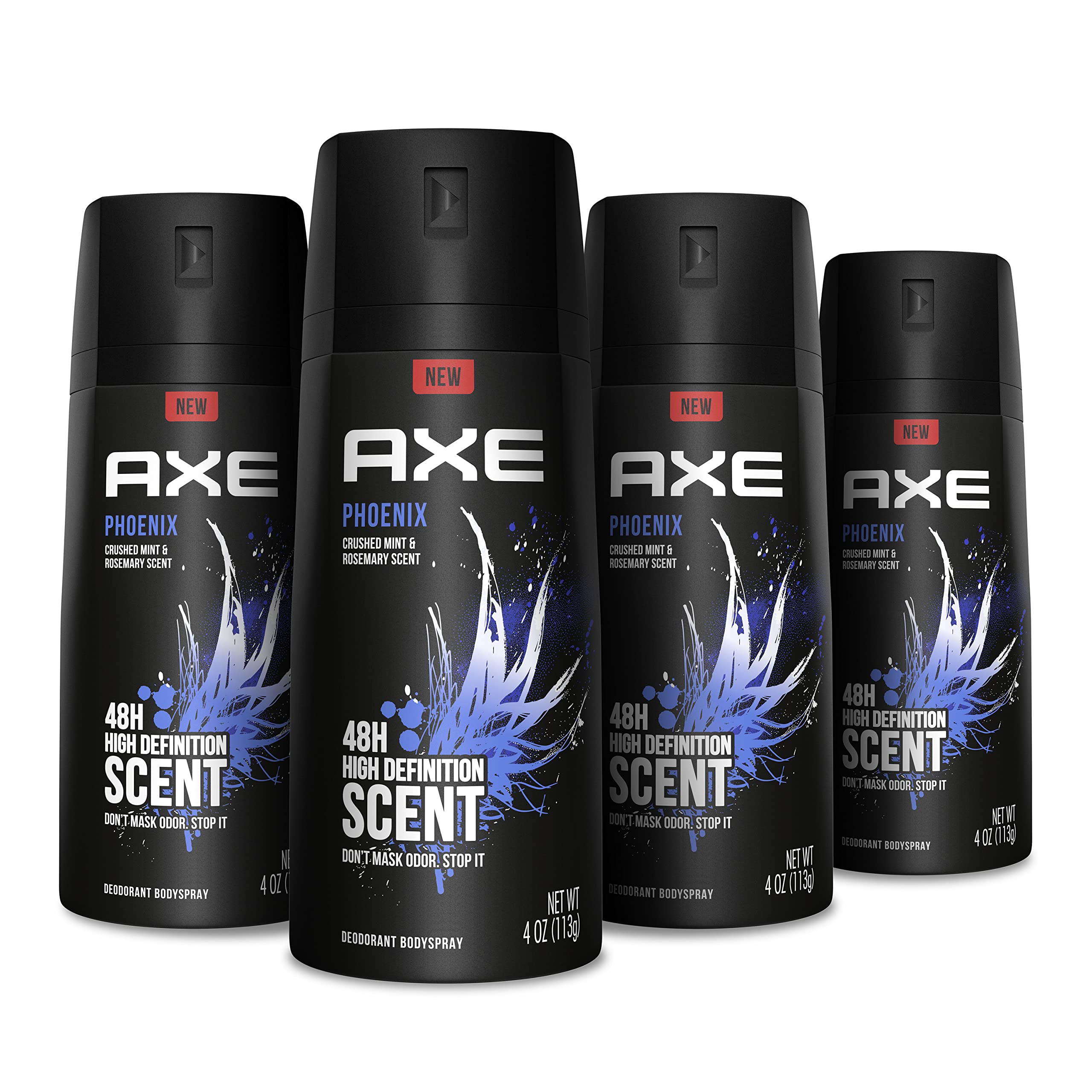 Foto 1 | Desodorante Corporal en Aerosol Axe Phoenix 120 ml 4 Piezas - Venta Internacional