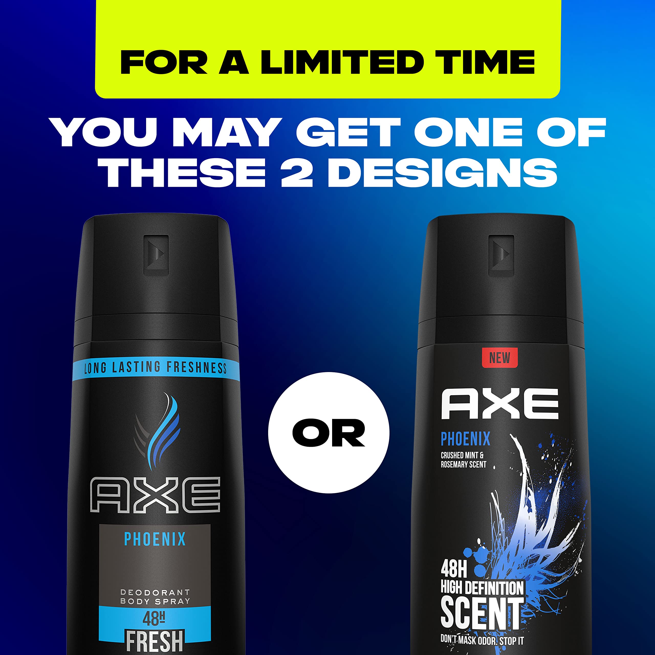 Foto 3 pulgar | Desodorante Corporal en Aerosol Axe Phoenix 120 ml 4 Piezas - Venta Internacional
