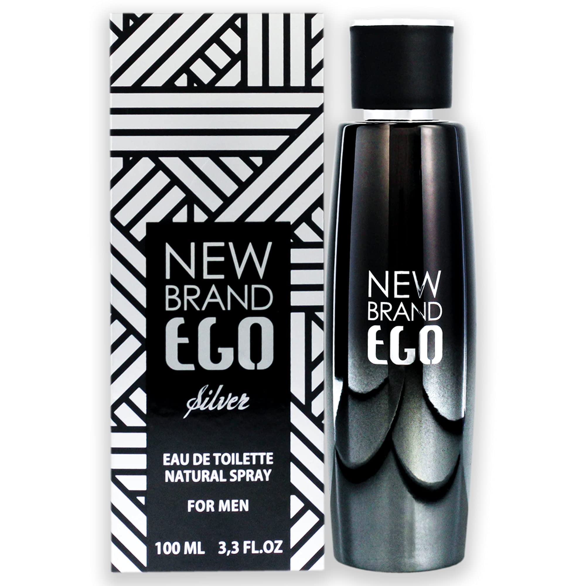Foto 2 pulgar | Perfume New Brand Ego Silver Eau de Toilette 100 Ml - Venta Internacional