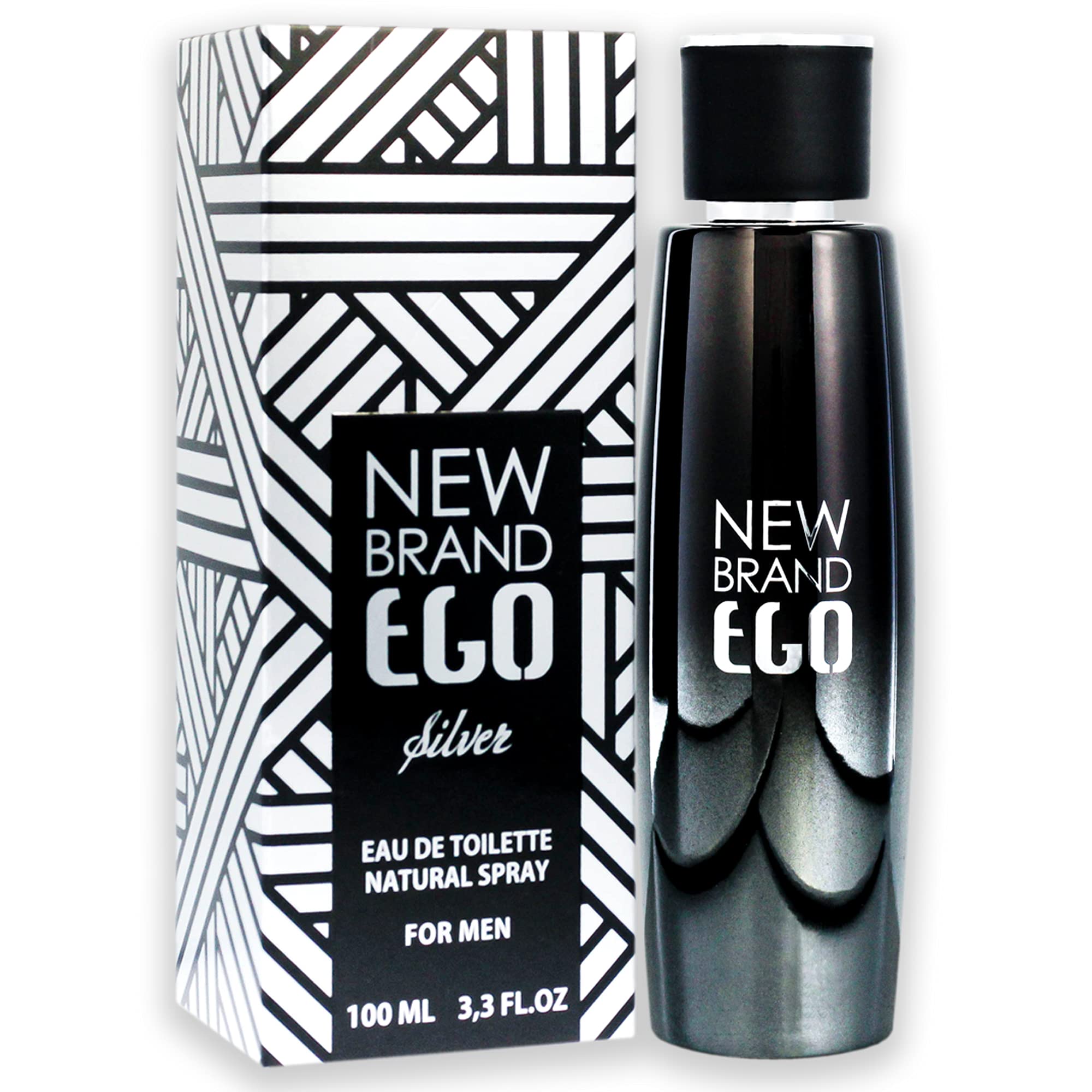 Foto 4 pulgar | Perfume New Brand Ego Silver Eau de Toilette 100 Ml - Venta Internacional