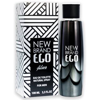 Foto 3 | Perfume New Brand Ego Silver Eau de Toilette 100 Ml - Venta Internacional