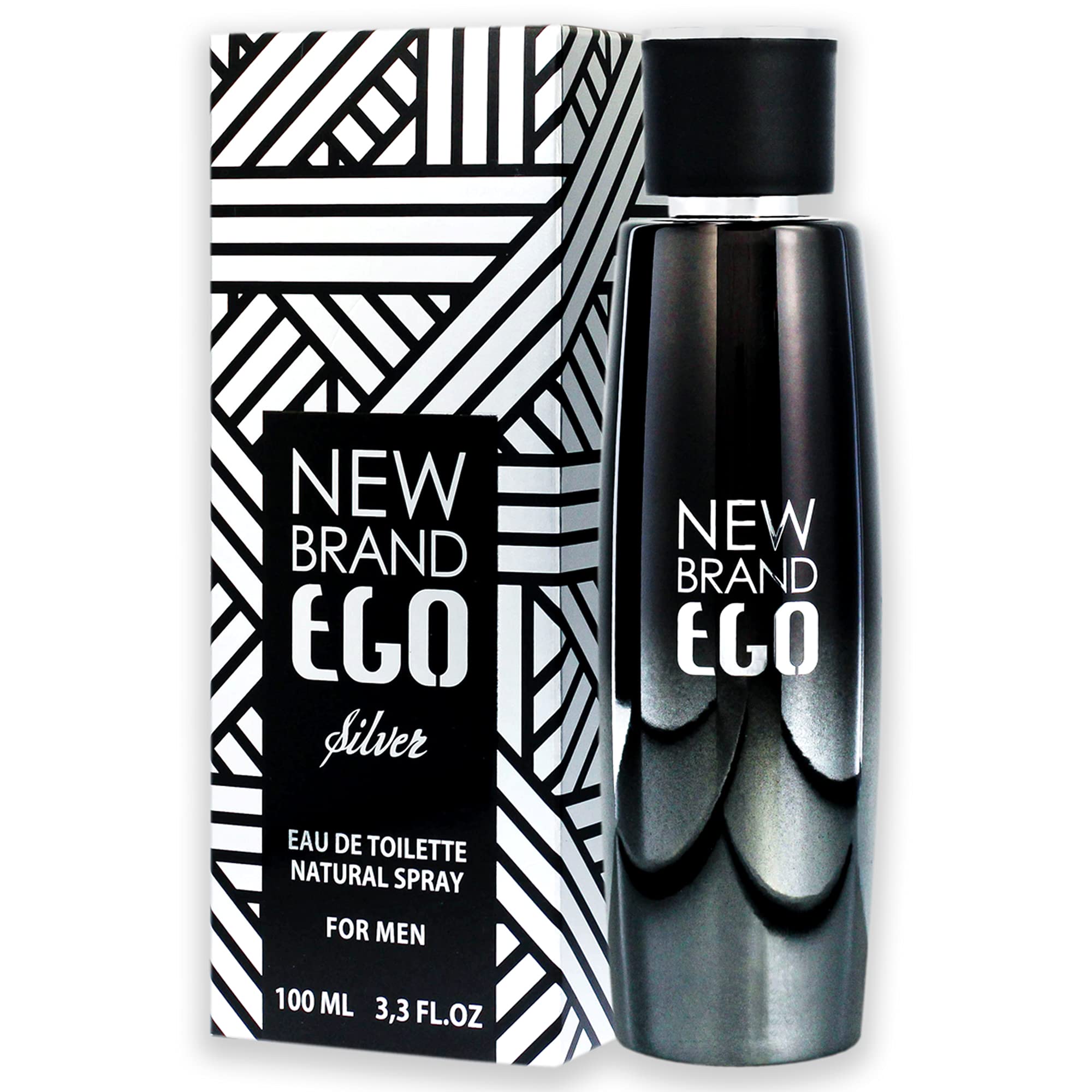 Foto 5 pulgar | Perfume New Brand Ego Silver Eau de Toilette 100 Ml - Venta Internacional