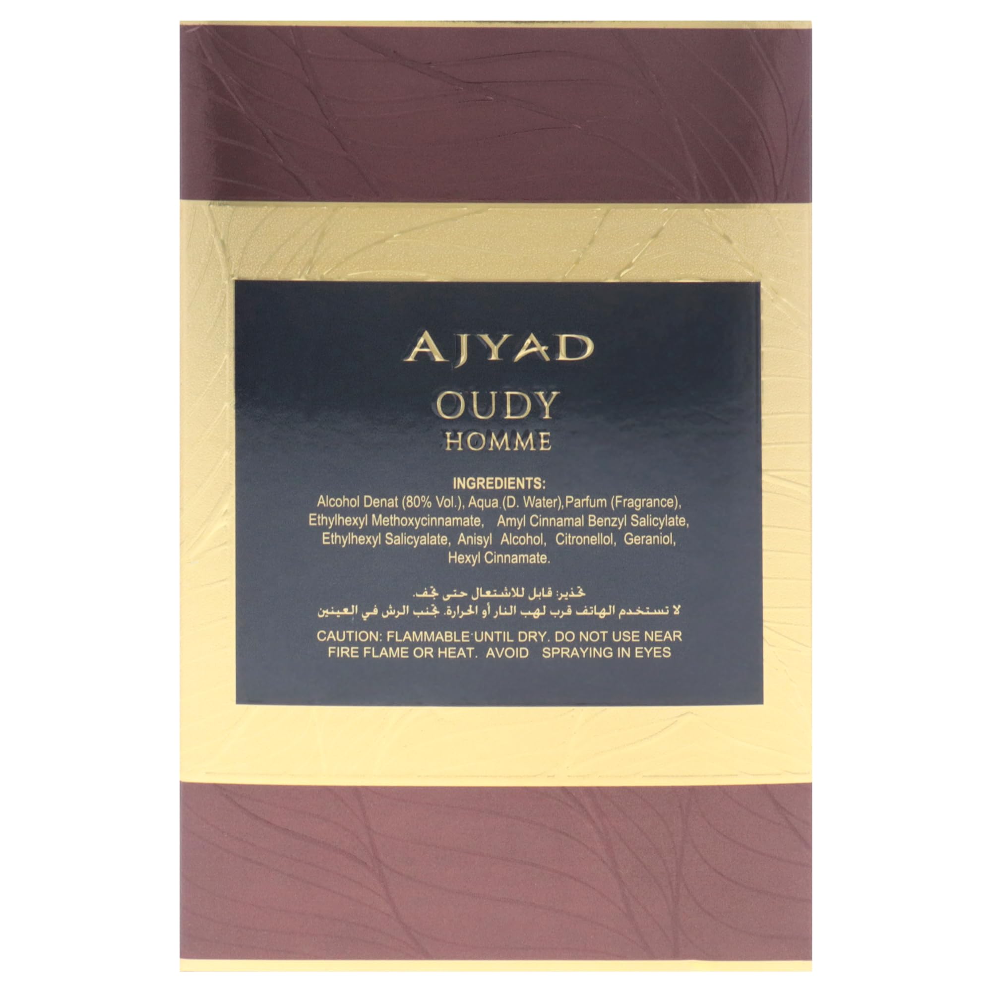 Foto 8 pulgar | Perfume Ajyad Oudy, Eau De Parfum Para Hombre, 100 Ml - Venta Internacional.