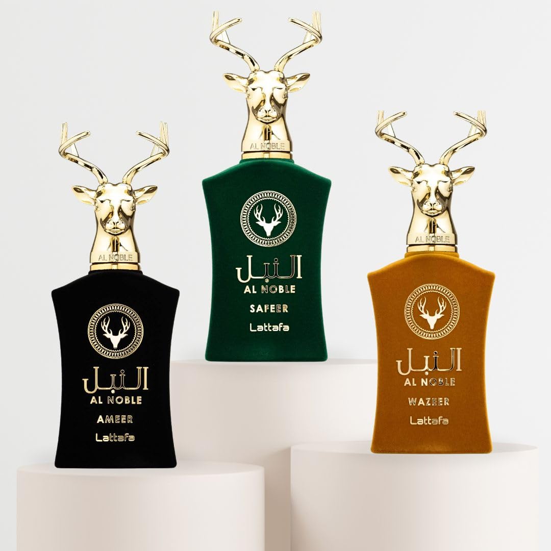 Foto 7 pulgar | Perfume Lattafa All Noble Ameer, Wazeer, Safeer Edp, 100 Ml - Venta Internacional.