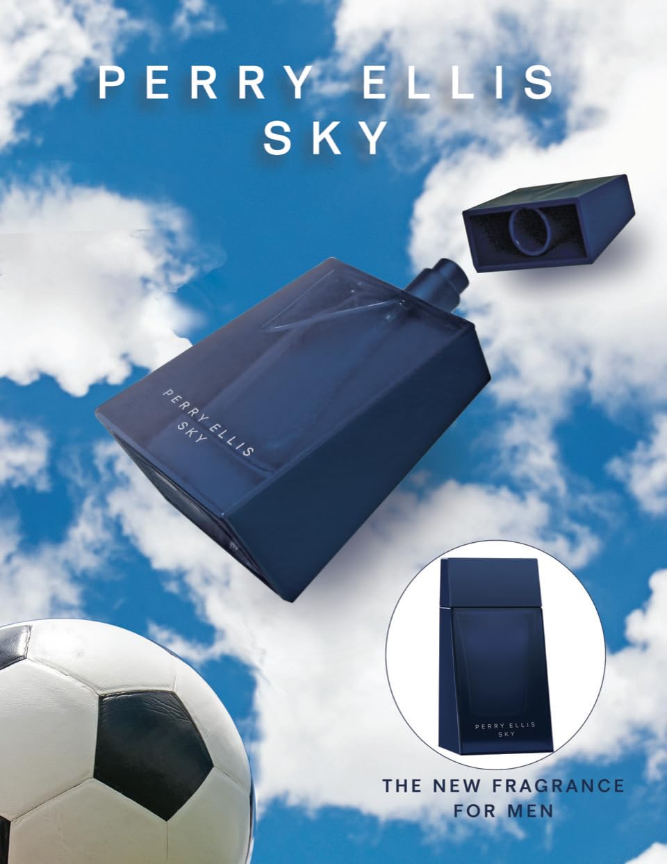 Foto 2 | Colonia Perfume Perry Ellis Sky Edt De 100 Ml Para Hombre - Venta Internacional.