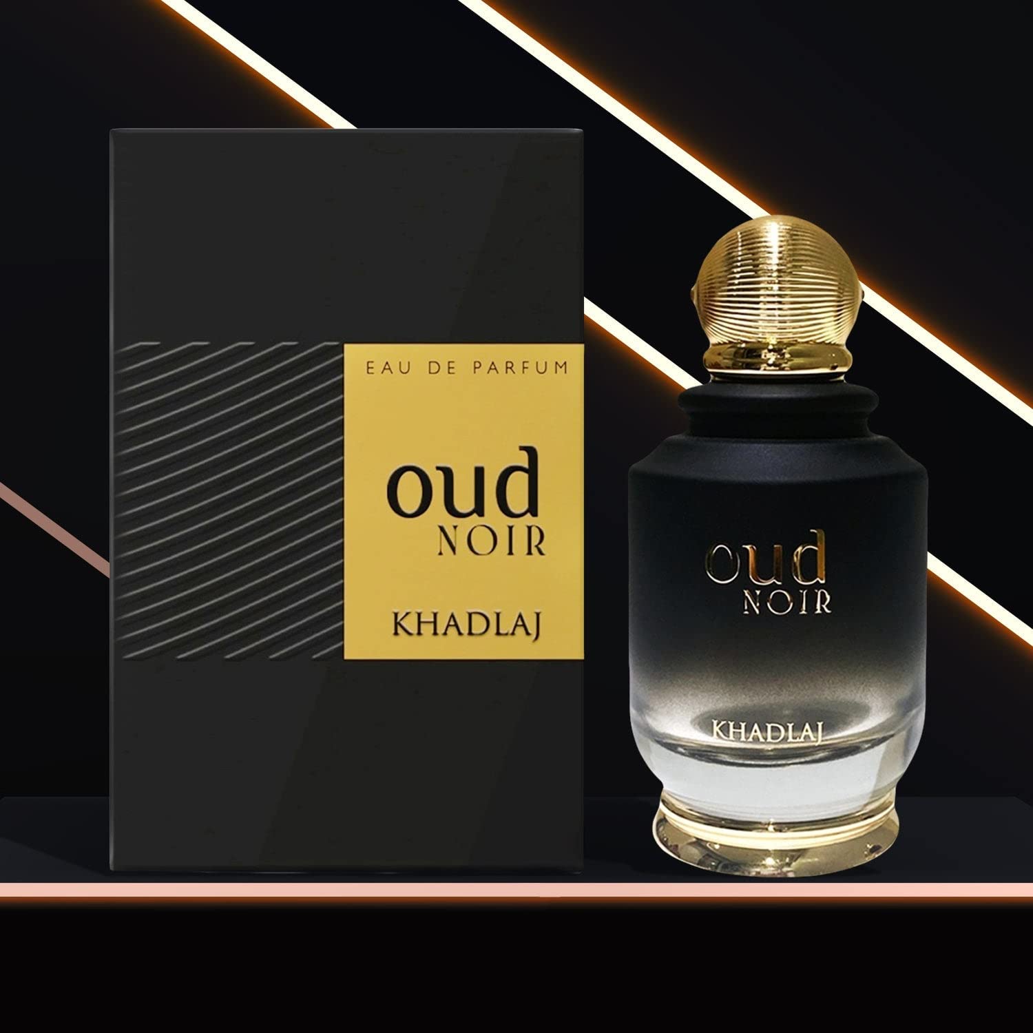 Foto 8 pulgar | Perfume Khadlaj Oud Noir Eau De Parfum, 100 Ml, En Aerosol, Unisex - Venta Internacional.