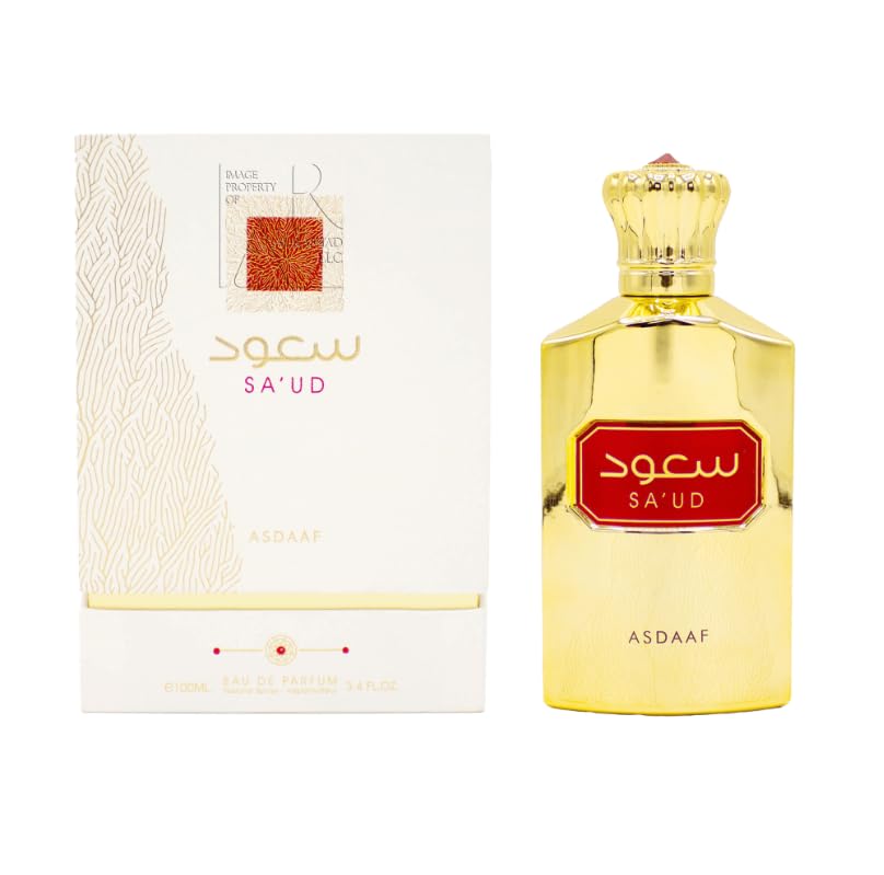 Foto 2 pulgar | Perfume Asdaaf Sa'ud Eau De Parfum, 100 Ml, En Aerosol, Unisex - Venta Internacional.
