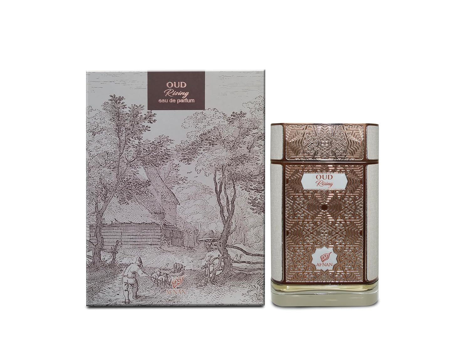 Foto 4 pulgar | Perfume Afnan Oud Rising Eau De Parfum, 80 Ml, Para Hombre Y Mujer - Venta Internacional.
