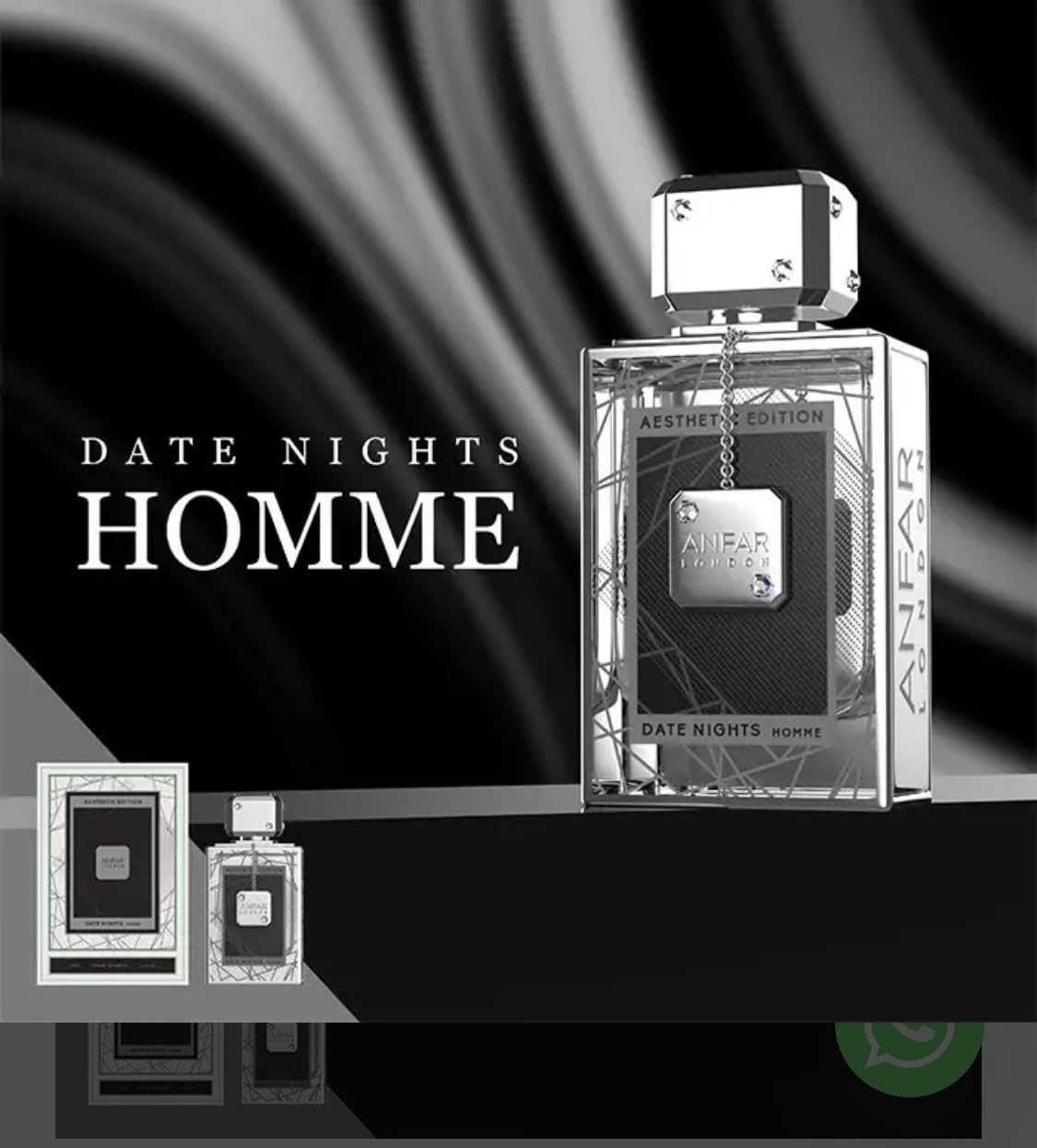 Foto 2 | Perfume Anfar London Date Night Pour Homme 100 Ml Para Hombre - Venta Internacional.