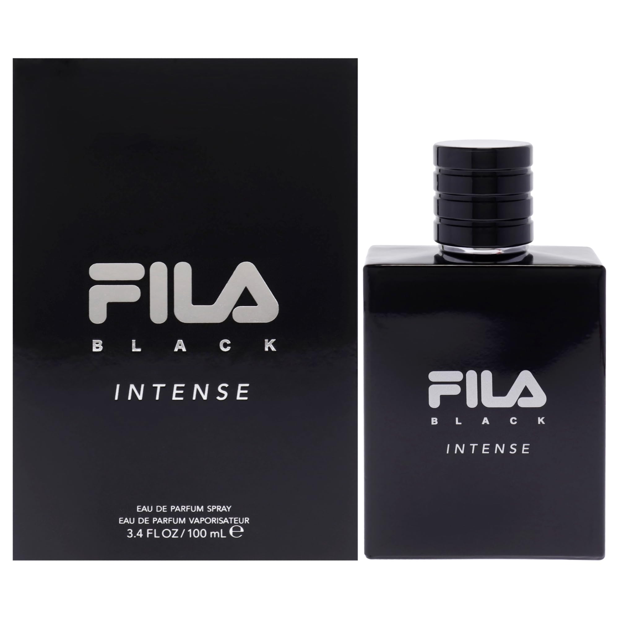 Perfume Fila Black Intense Eau De Toilette 100 Ml Para Hombre - Venta Internacional.