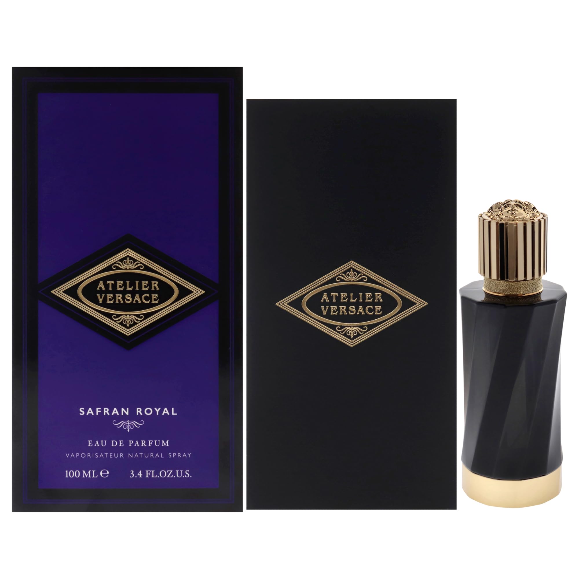 Foto 2 pulgar | Perfume Versace Atelier Safran Royal Eau De Parfum Para Hombre, 100 Ml - Venta Internacional.