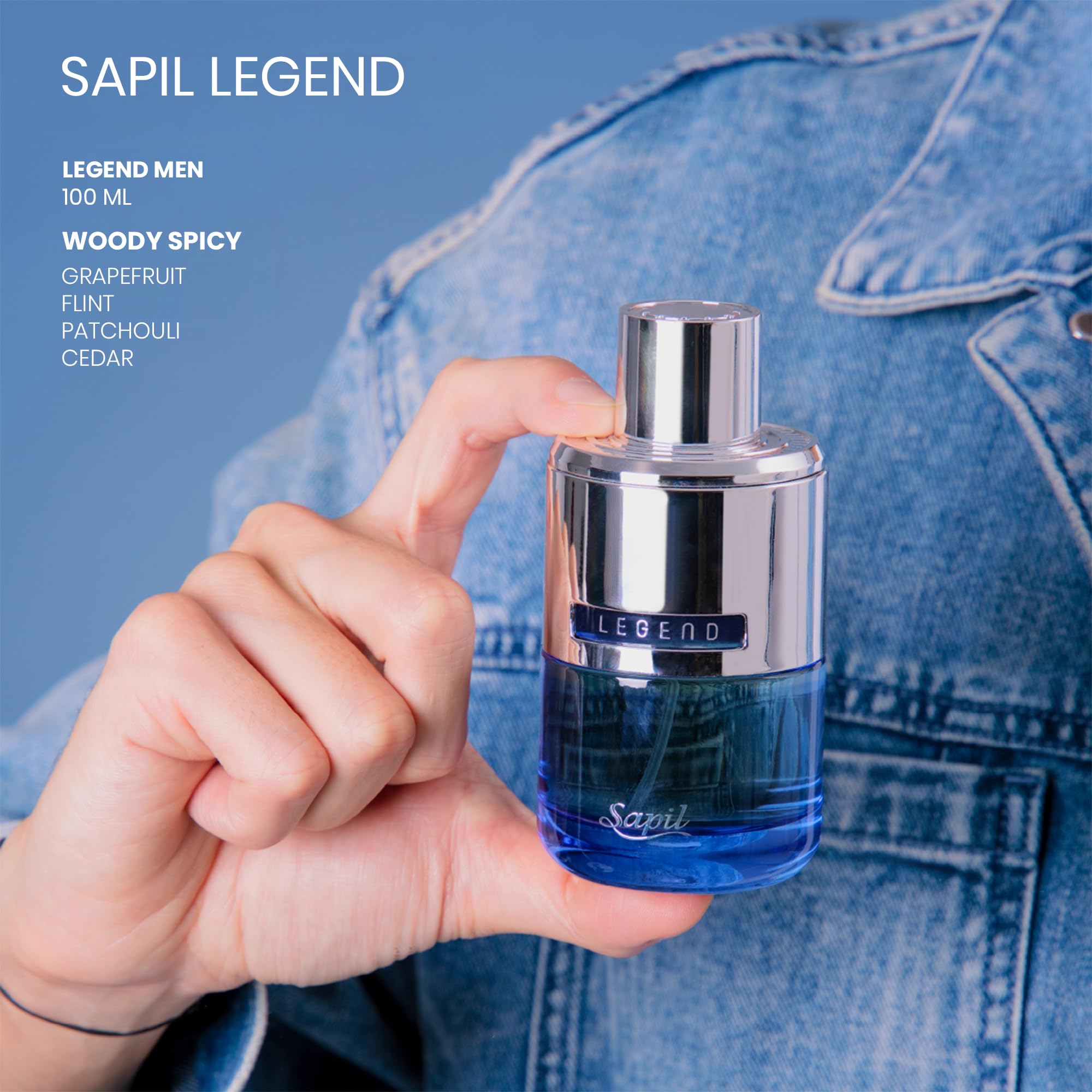 Foto 6 pulgar | Perfume Sapil Legend Eau De Parfum 100 Ml Para Hombre - Venta Internacional.
