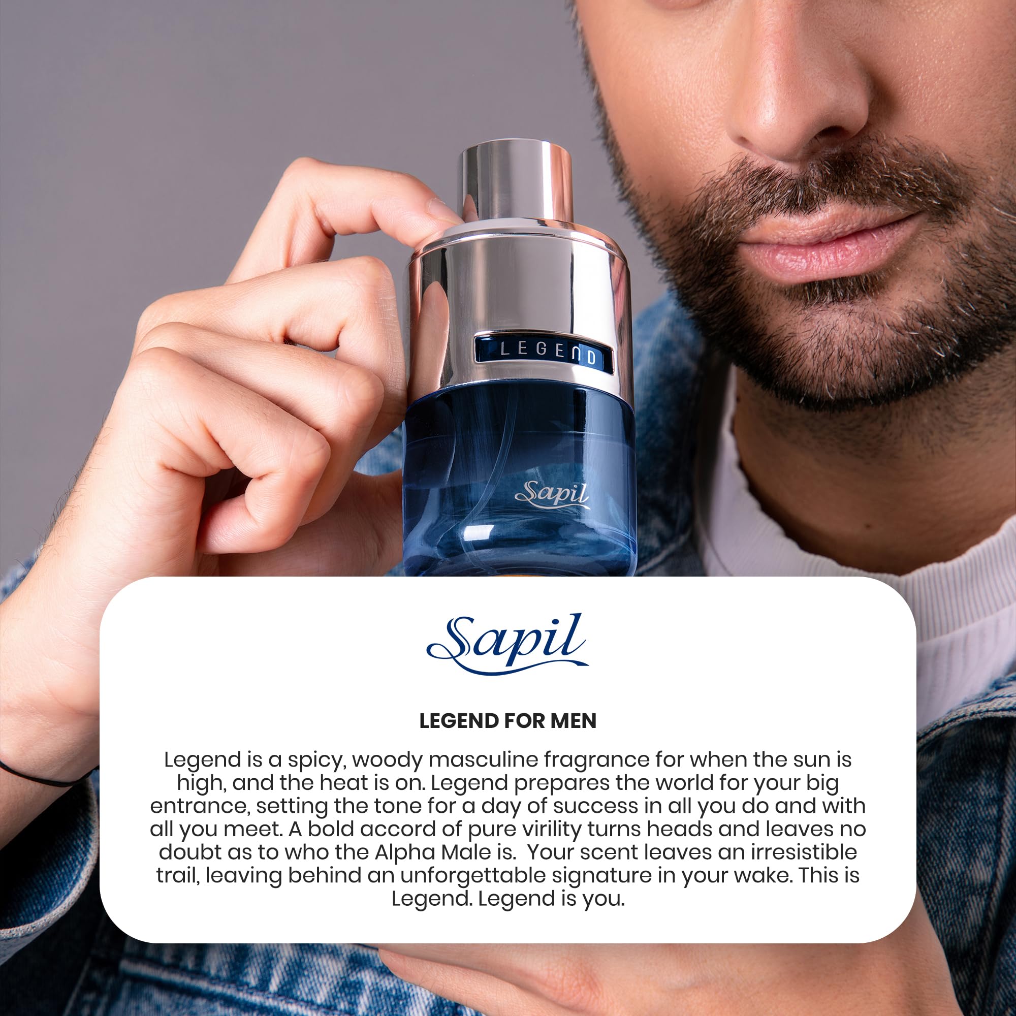 Foto 7 pulgar | Perfume Sapil Legend Eau De Parfum 100 Ml Para Hombre - Venta Internacional.