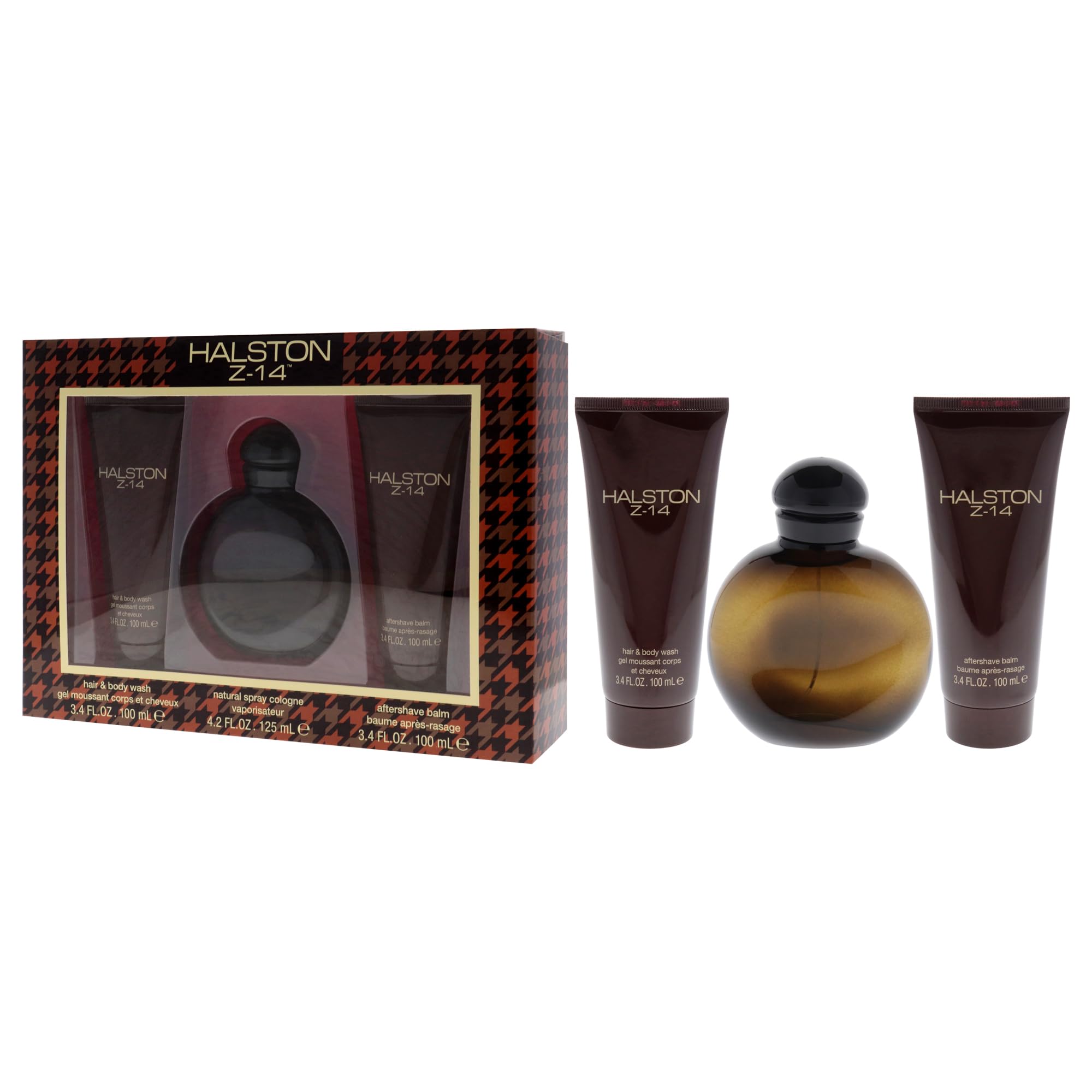 Foto 4 | Set De Regalo Halston Z-14 Para Hombre Edc 125 Ml, Bálsamo Para Después Del Afeitado 100 Ml - Venta Internacional.