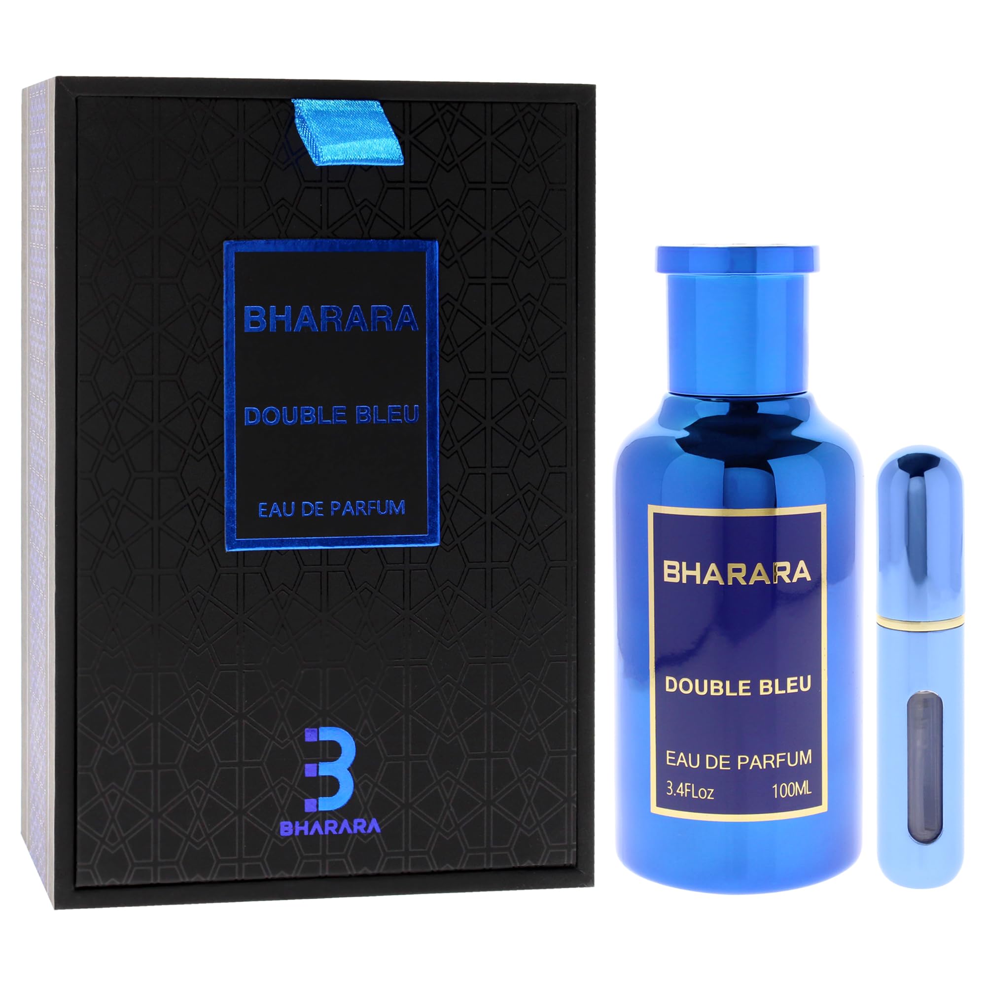 Foto 4 pulgar | Perfume Bharara Double Bleu Eau De Parfum, 100 Ml, Para Hombre - Venta Internacional.