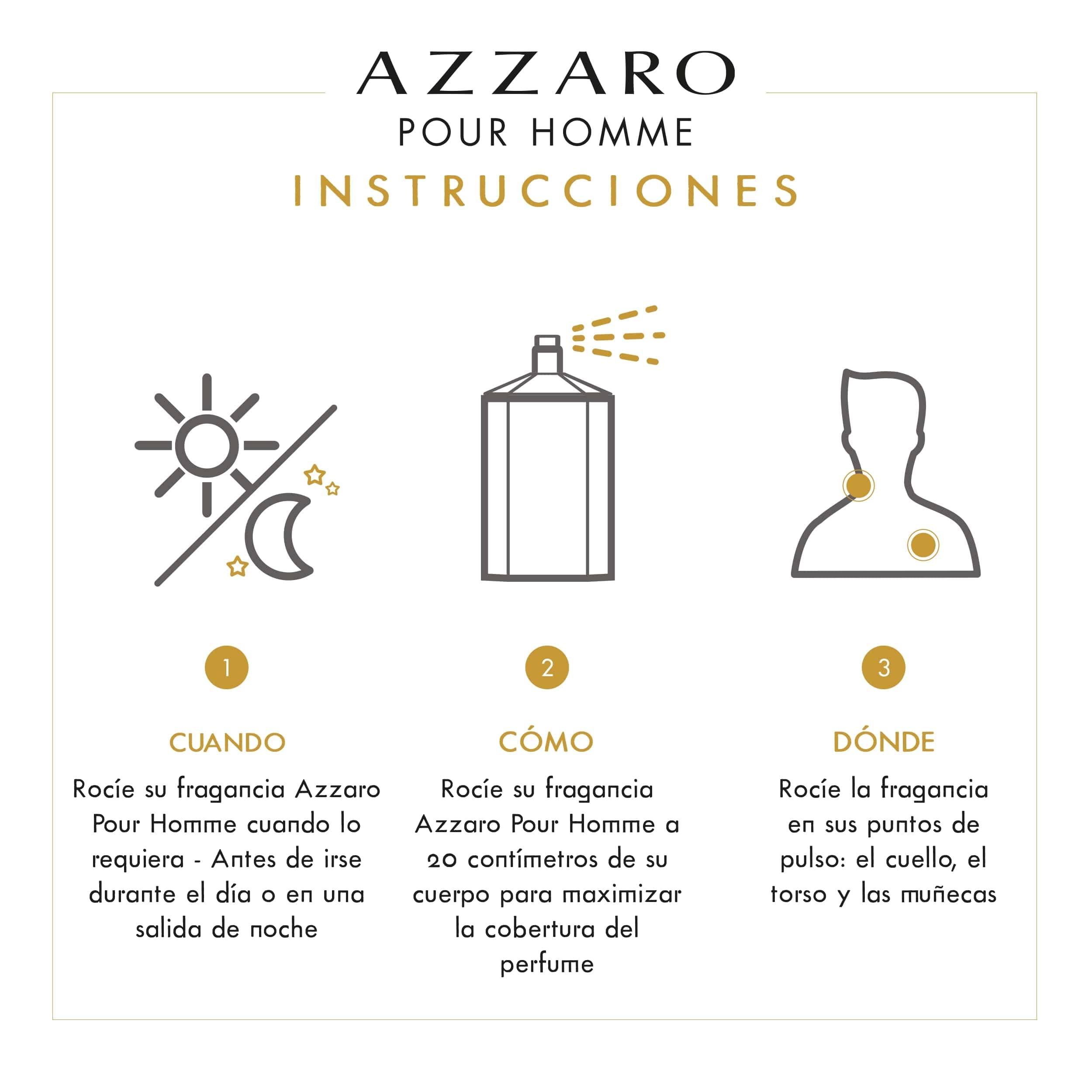Foto 5 pulgar | Perfume Azzaro Cologne Intense Eau de Toilette 100 ml para Hombre - Venta Internacional