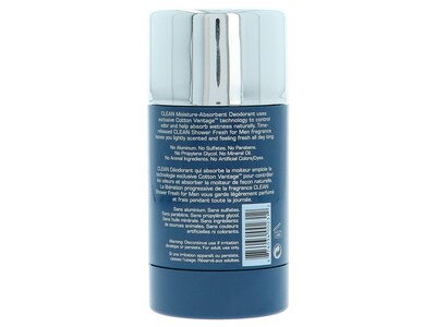 Foto 2 | Desodorante En Barra Clean Shower Fresh, Absorbente De Humedad, 75 Ml, Para Hombres - Venta Internacional.