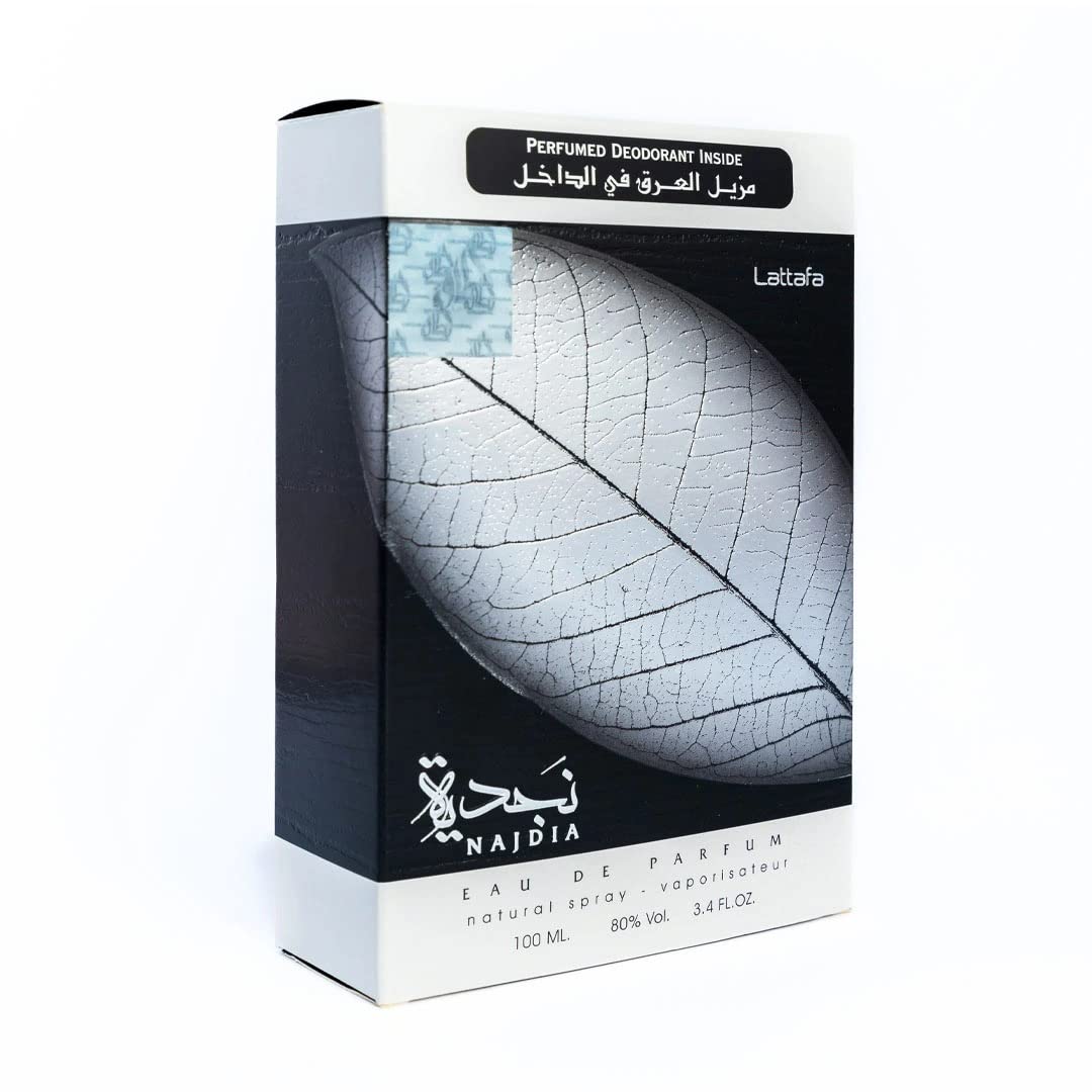 Foto 3 pulgar | Set De Perfume Lattafa Najdia Para Hombre Eau De Parfum 100 Ml + Desodorante - Venta Internacional.