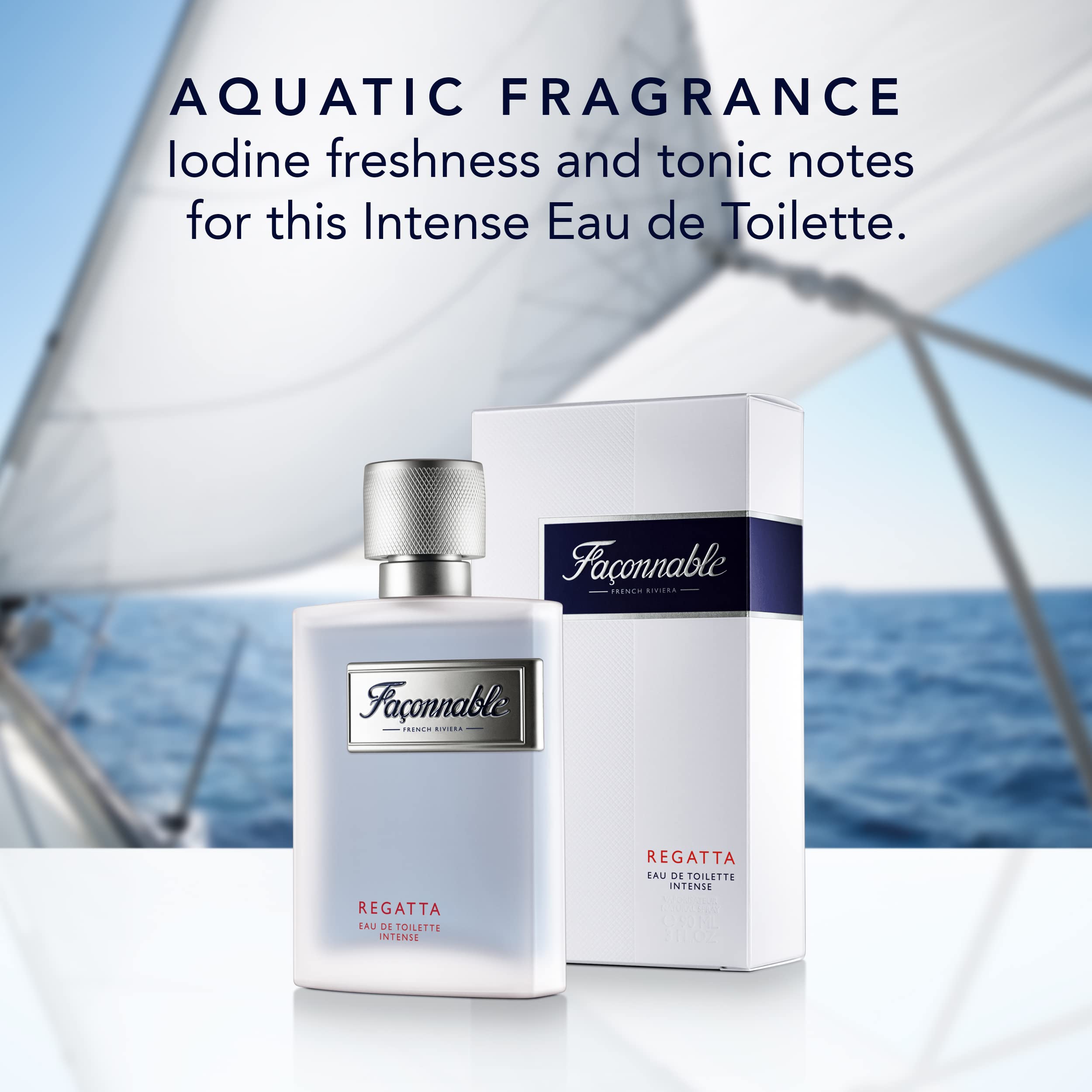 Foto 4 pulgar | Perfume Façonnable Regatta Eau De Toilette Intense 90 Ml Para Hombre - Venta Internacional.