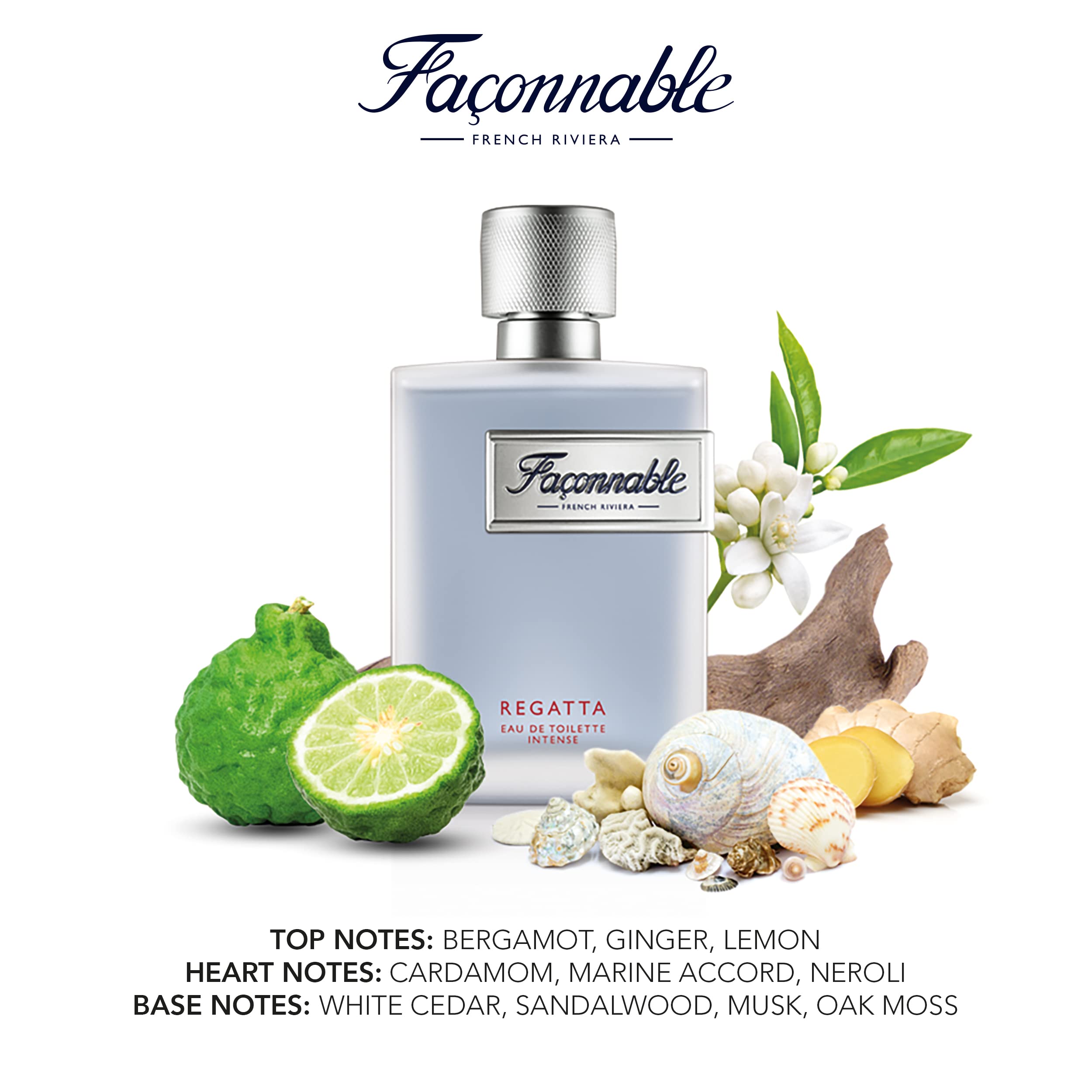 Foto 5 pulgar | Perfume Façonnable Regatta Eau De Toilette Intense 90 Ml Para Hombre - Venta Internacional.