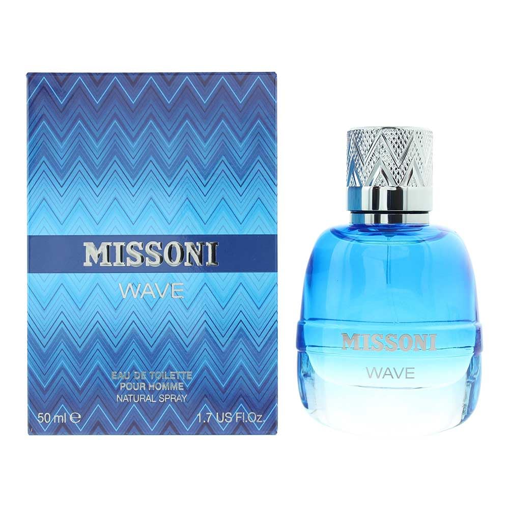 Perfume Missoni Missoni Wave Edt En Aerosol, 50 Ml, Para Hombre - Venta Internacional.