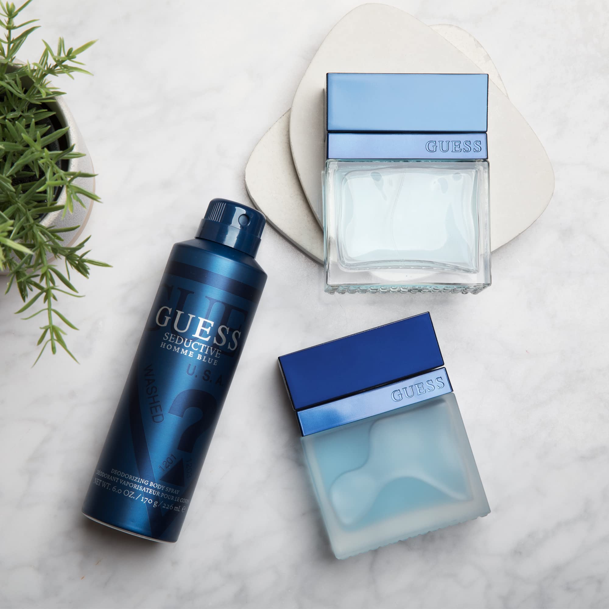 Foto 3 pulgar | Spray Corporal Guess Guess Seductive Homme Blue Men, 177 Ml - Venta Internacional.